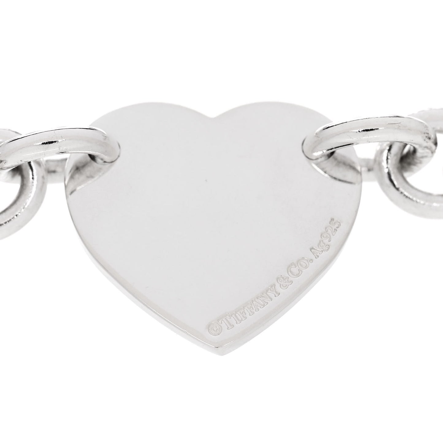 Sterling Silver Return to Tiffany Heart Tag Bracelet