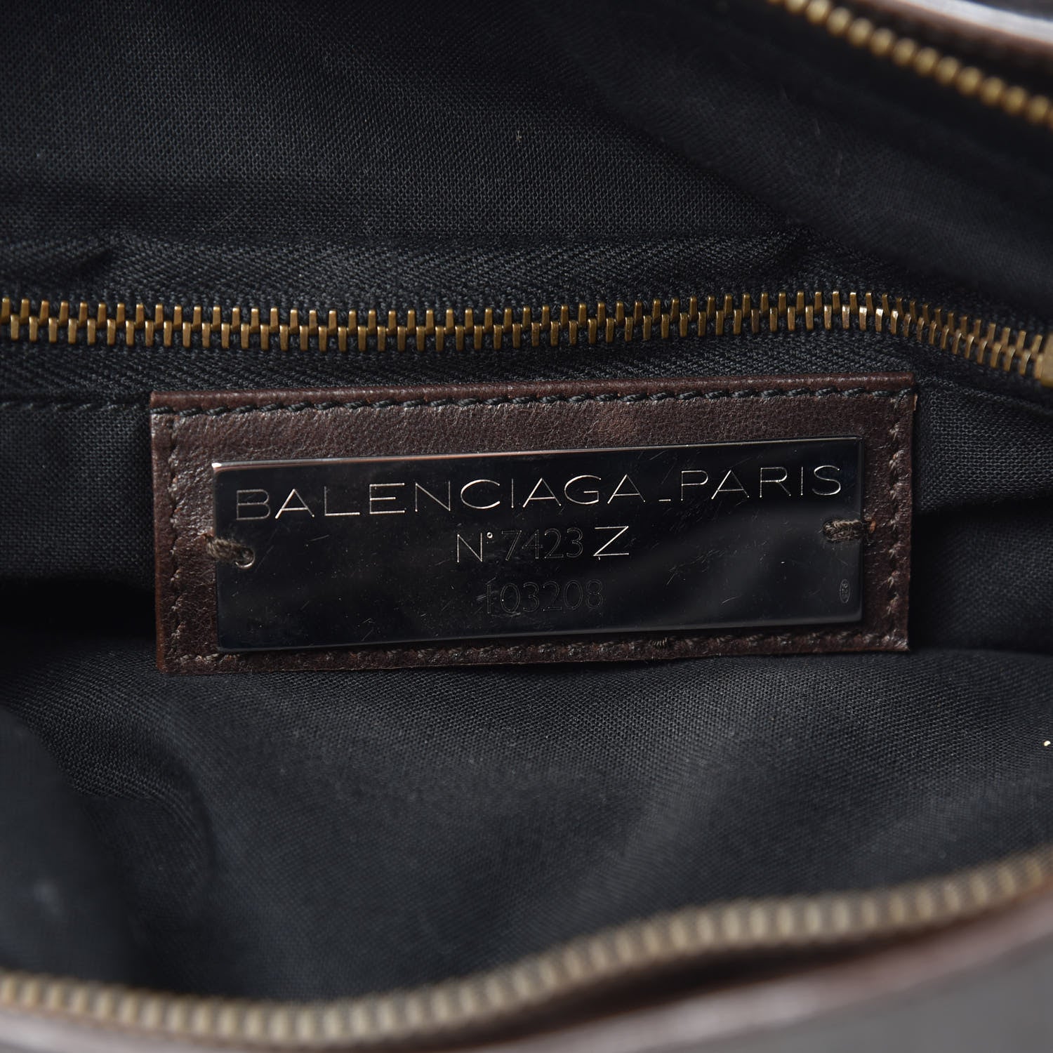 Balenciaga Chevre Classic Hardware First Chocolate 6 of 13