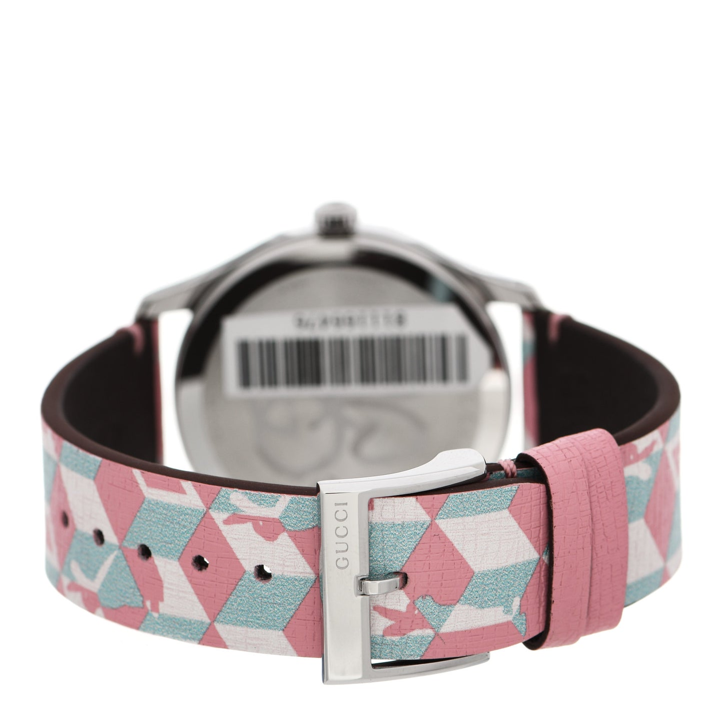 Stainless Steel Calfskin 38mm G-Timeless Bunny Quartz Watch