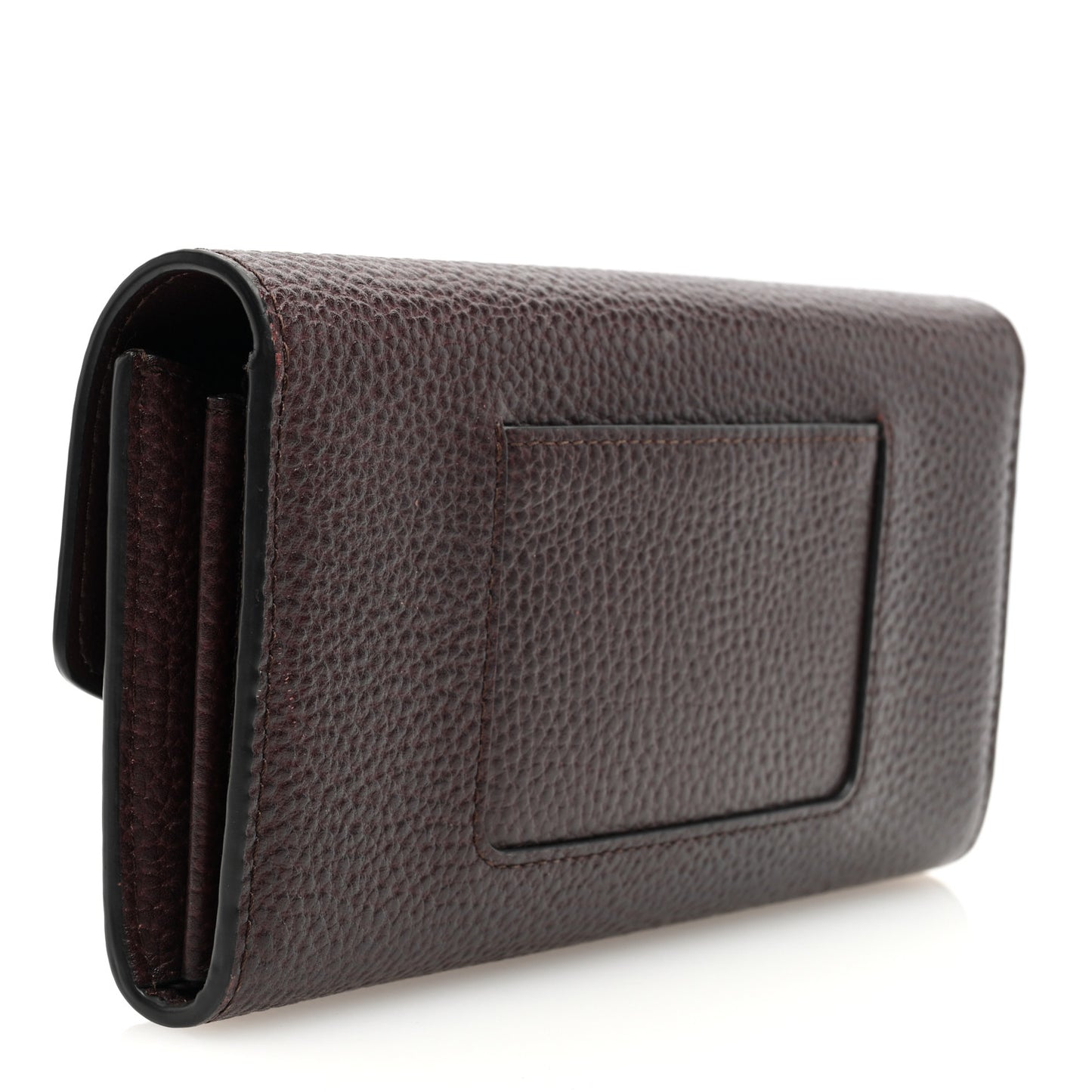 Grain Vegetable Tanned Calfskin Darley Wallet Oxblood