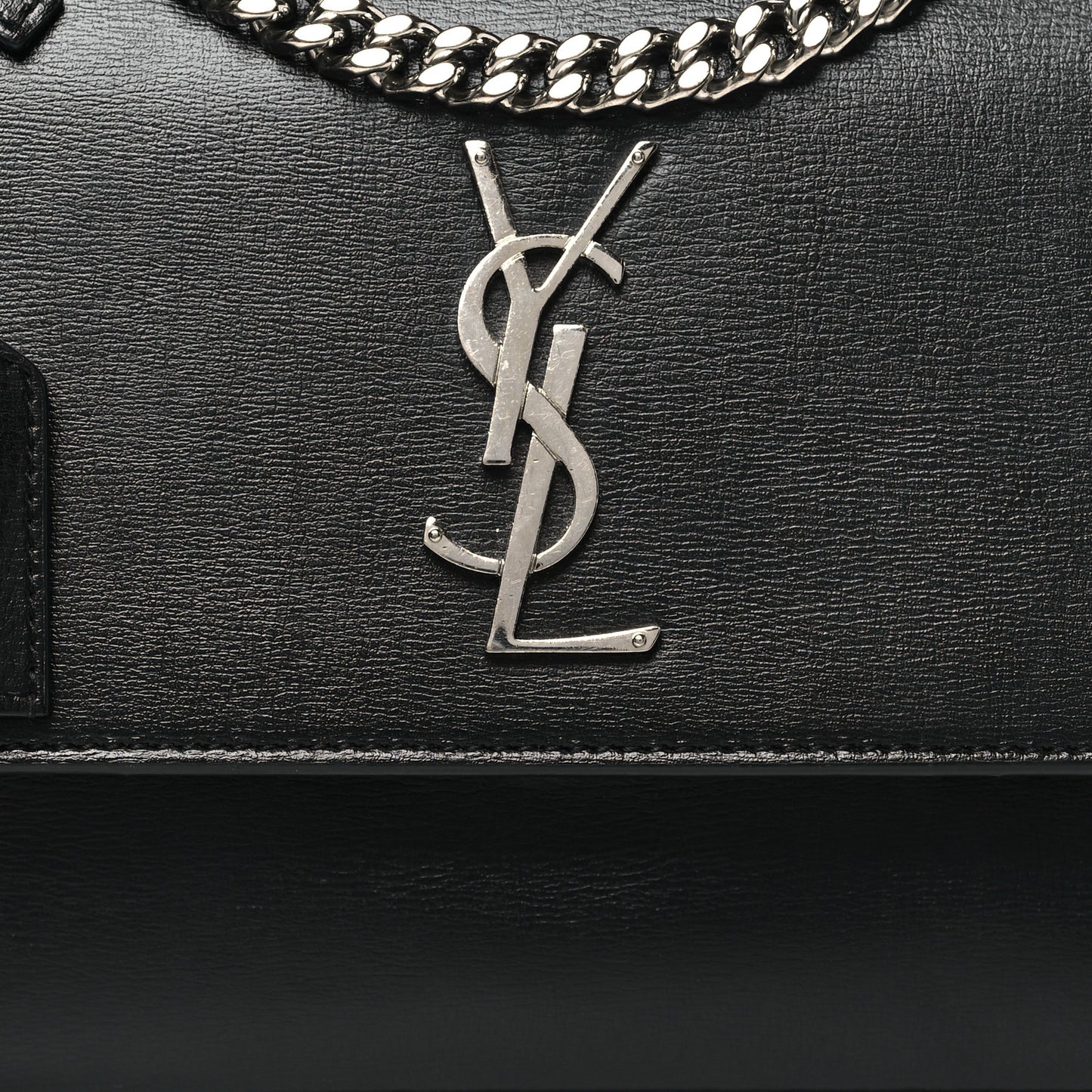 Calfskin Medium Monogram Sunset Black