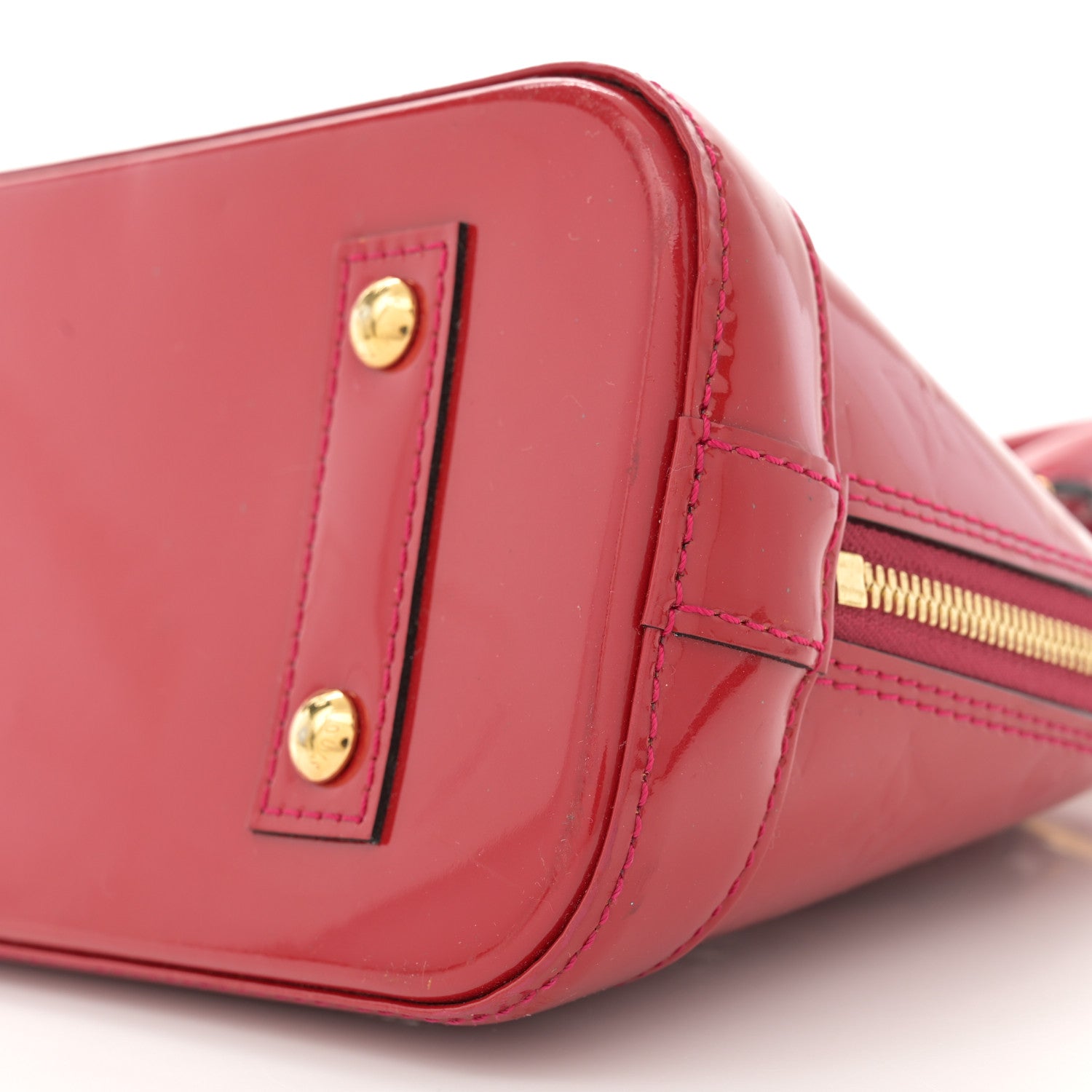 Louis Vuitton Vernis Alma BB Rose Indien 10 of 14