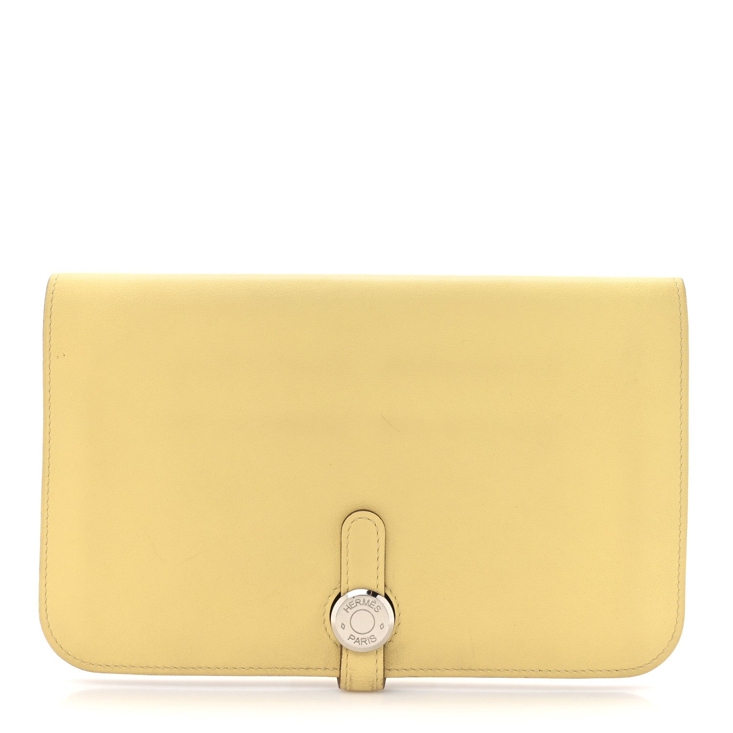 Hermes Swift Dogon Duo Wallet Jaune Poussin 1851421 – FASHIONPHILE
