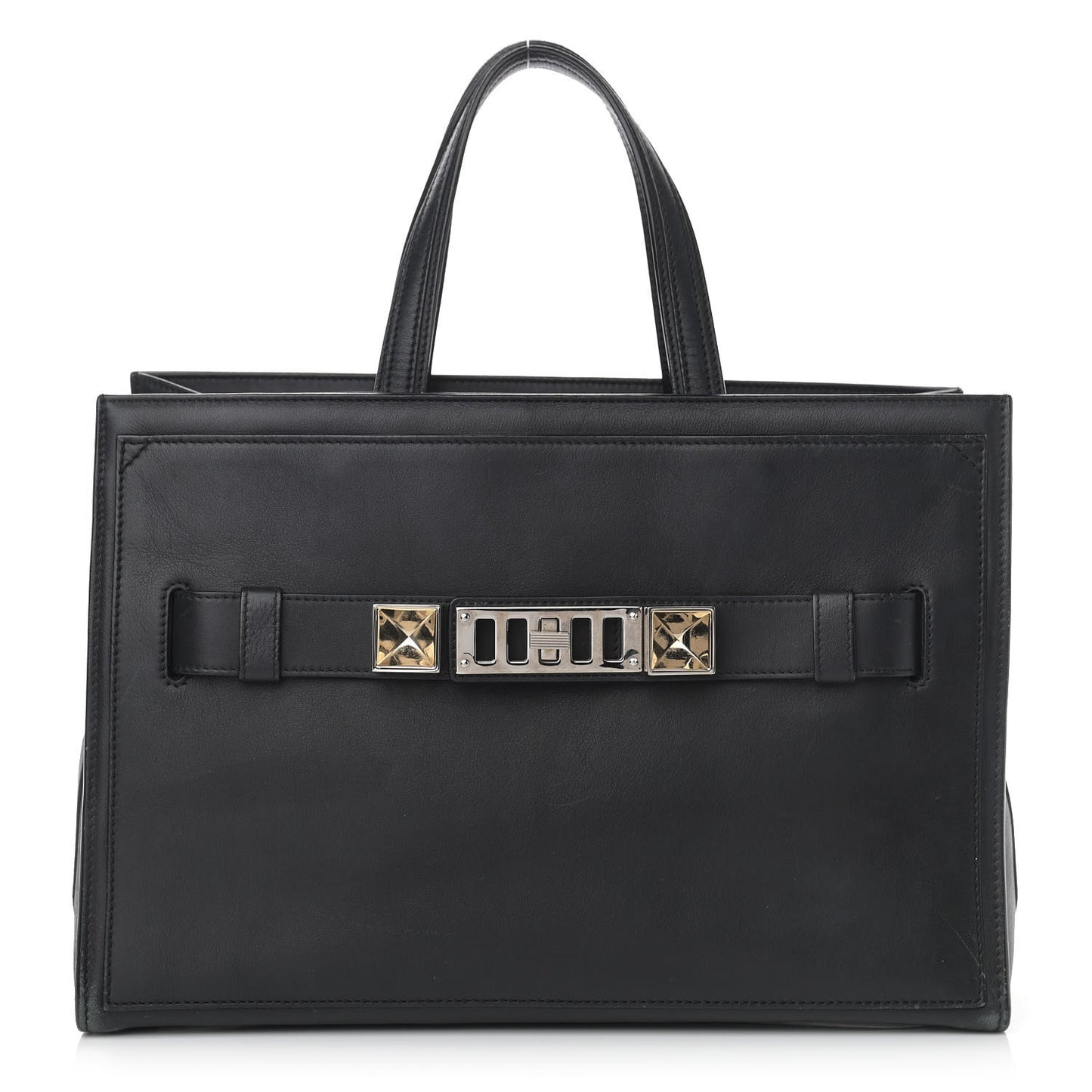 Calfskin Small PS11 Tote Black