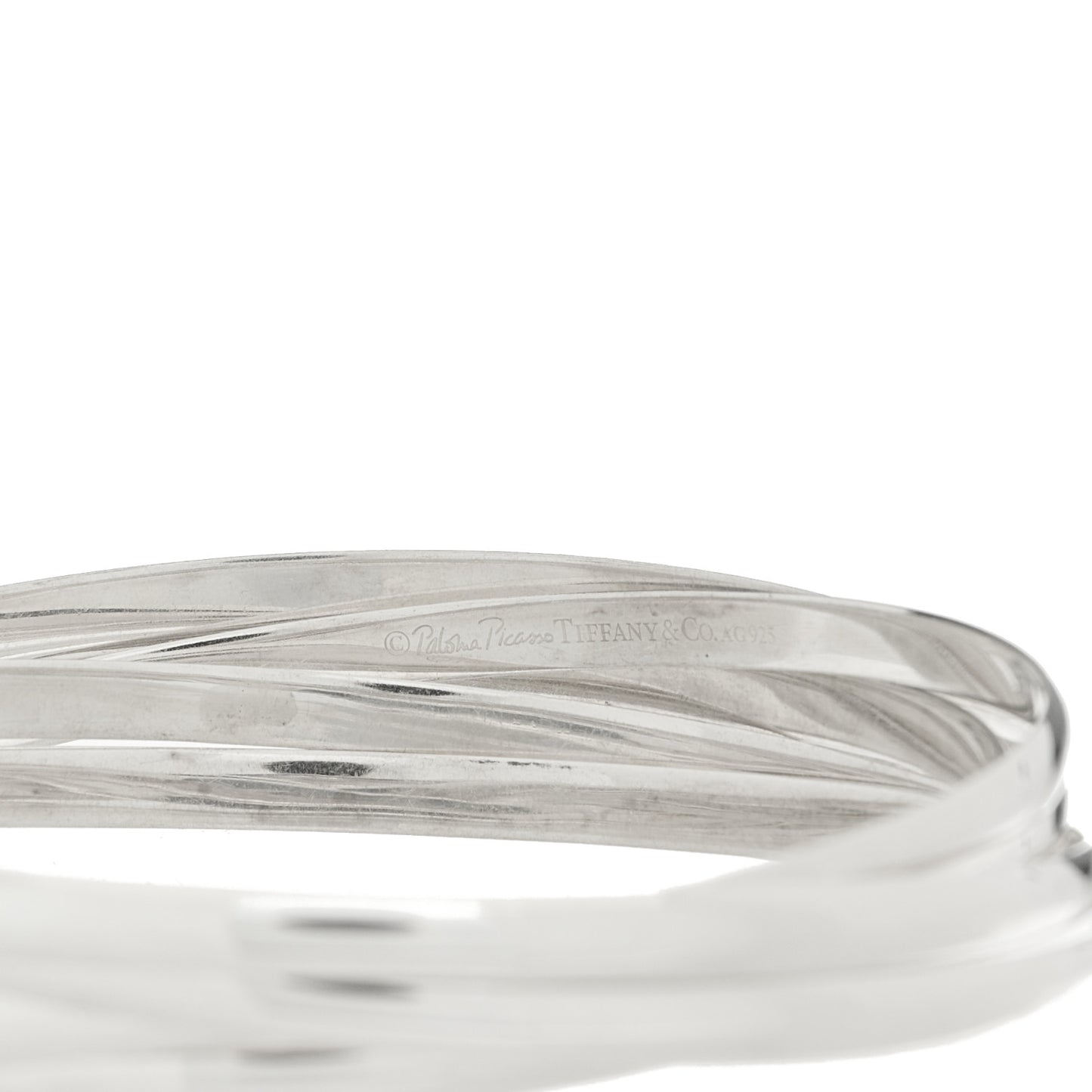 Sterling Silver Paloma's Melody 5 Bangle Bracelet