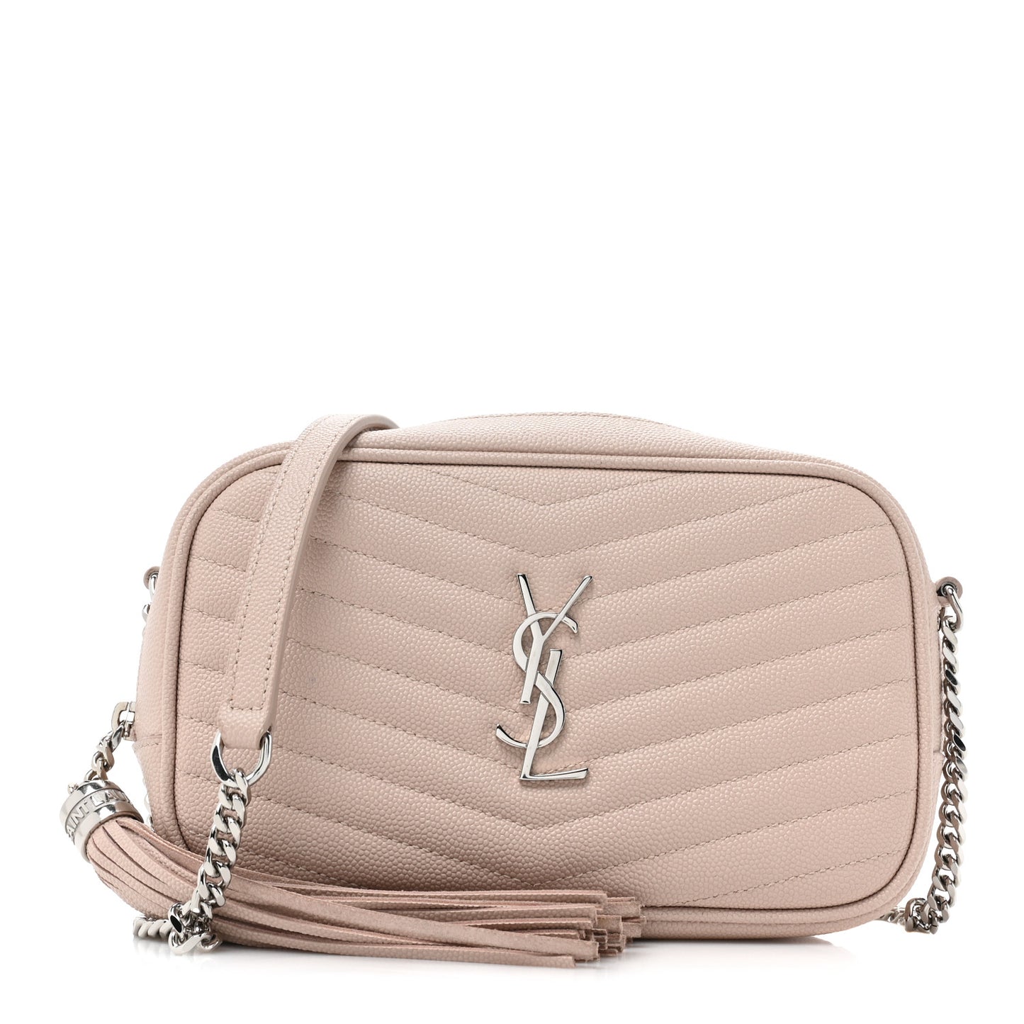 Grain De Poudre Matelasse Monogram Mini Lou Camera Bag Marble Pink