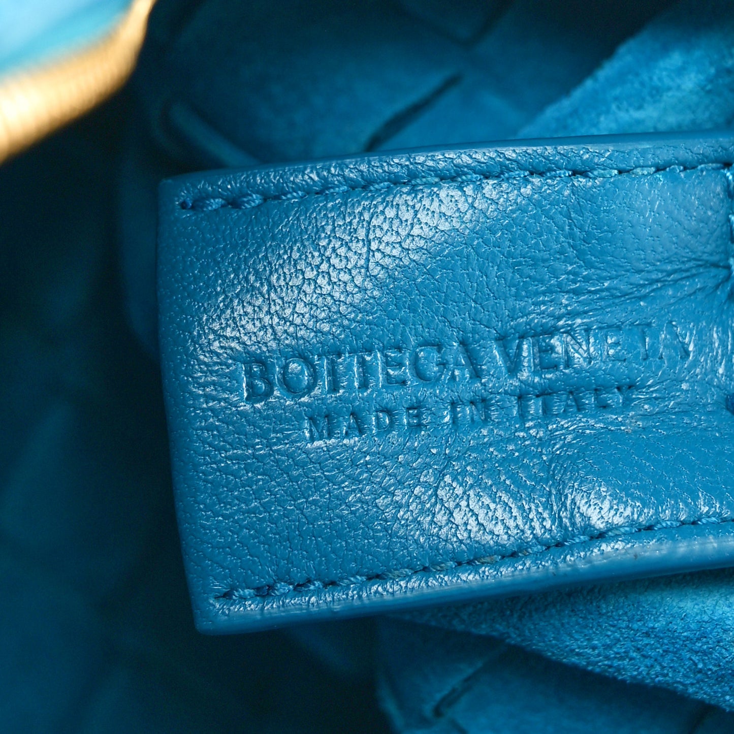 Nappa Intrecciato Mini Loop Camera Bag Blueprint