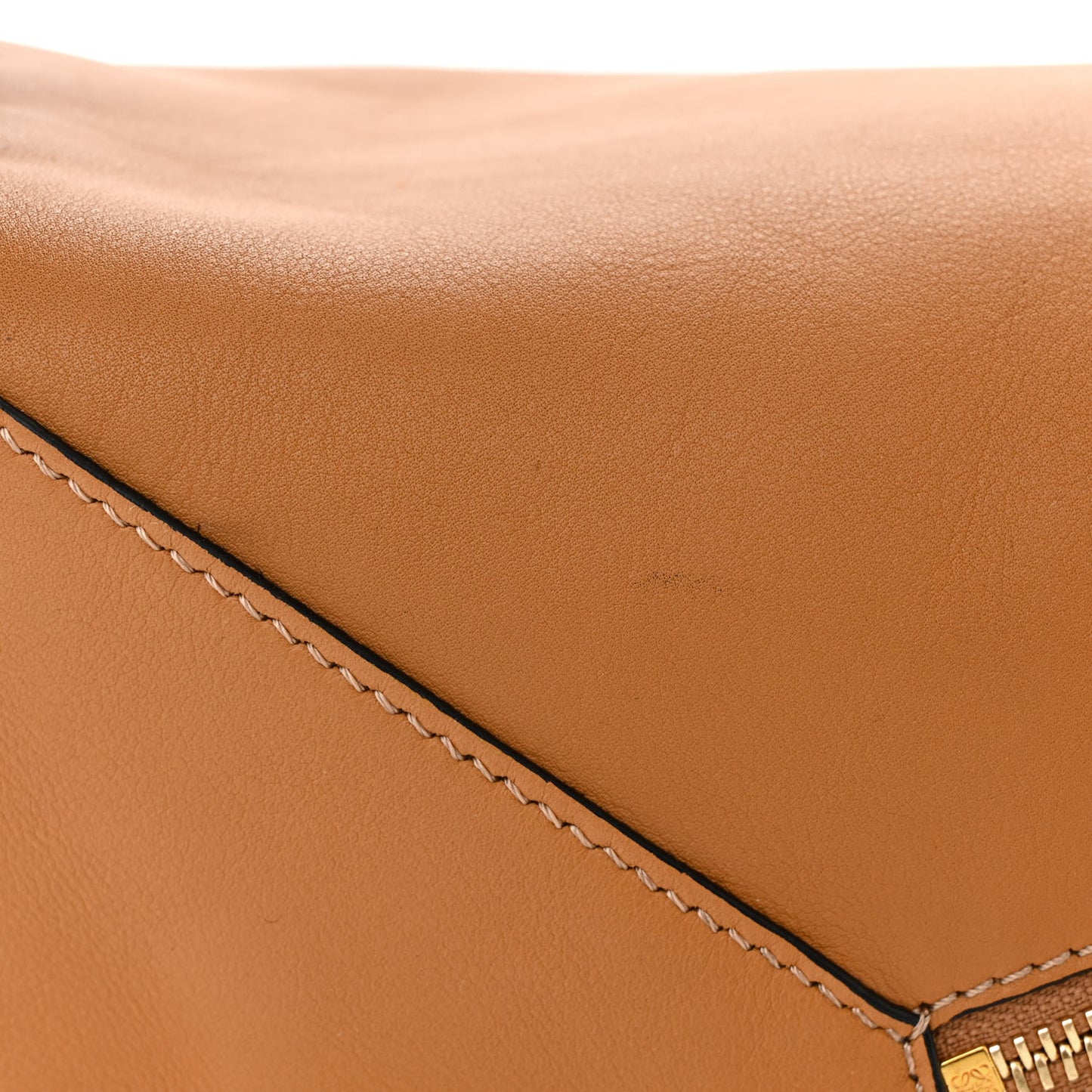 Calfskin Puzzle Hobo Warm Dessert