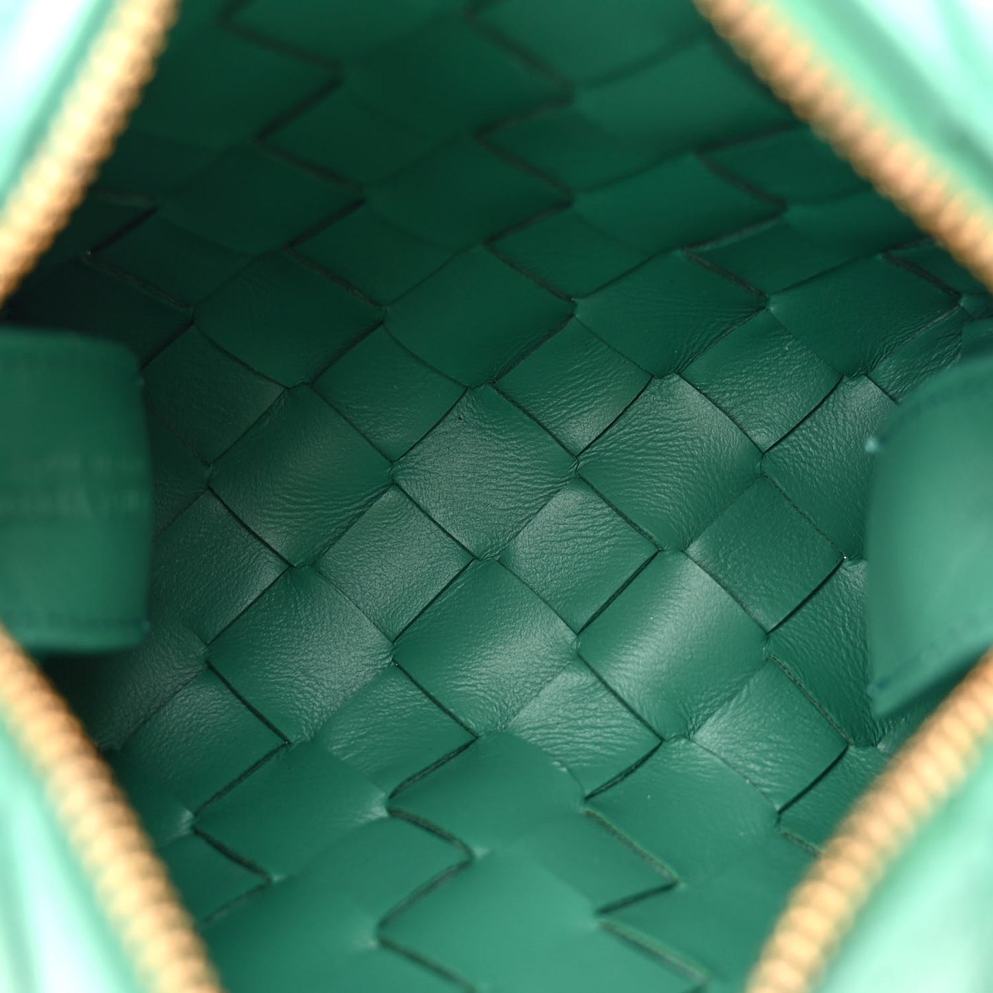 Nappa Intrecciato Candy Loop Camera Bag Mermaid