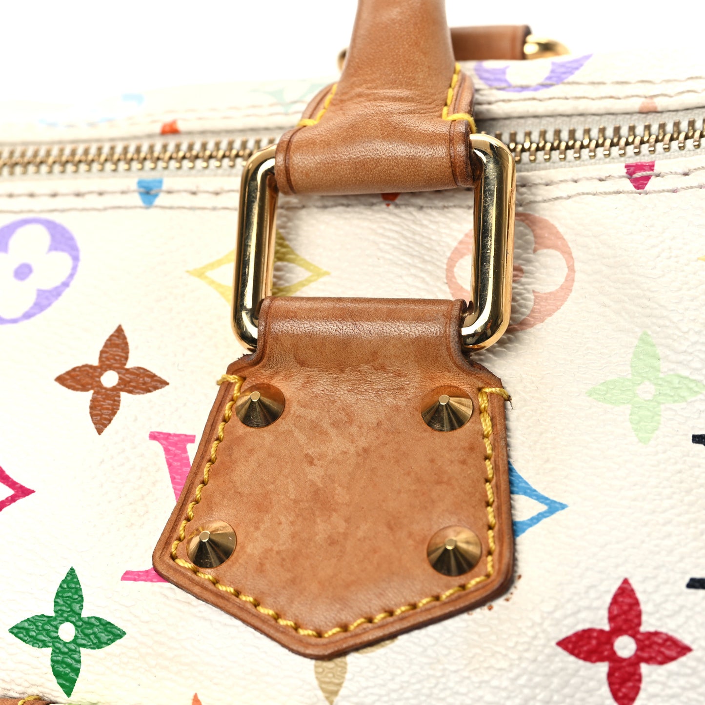 Monogram Multicolor Speedy 30 White