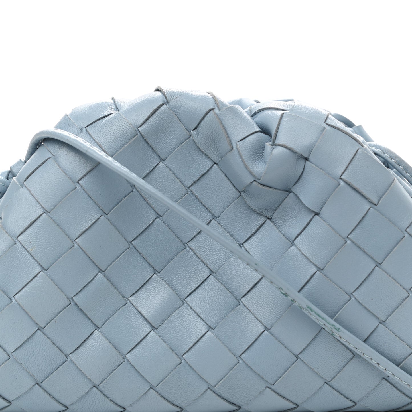 Nappa Intrecciato The Mini Pouch Ice