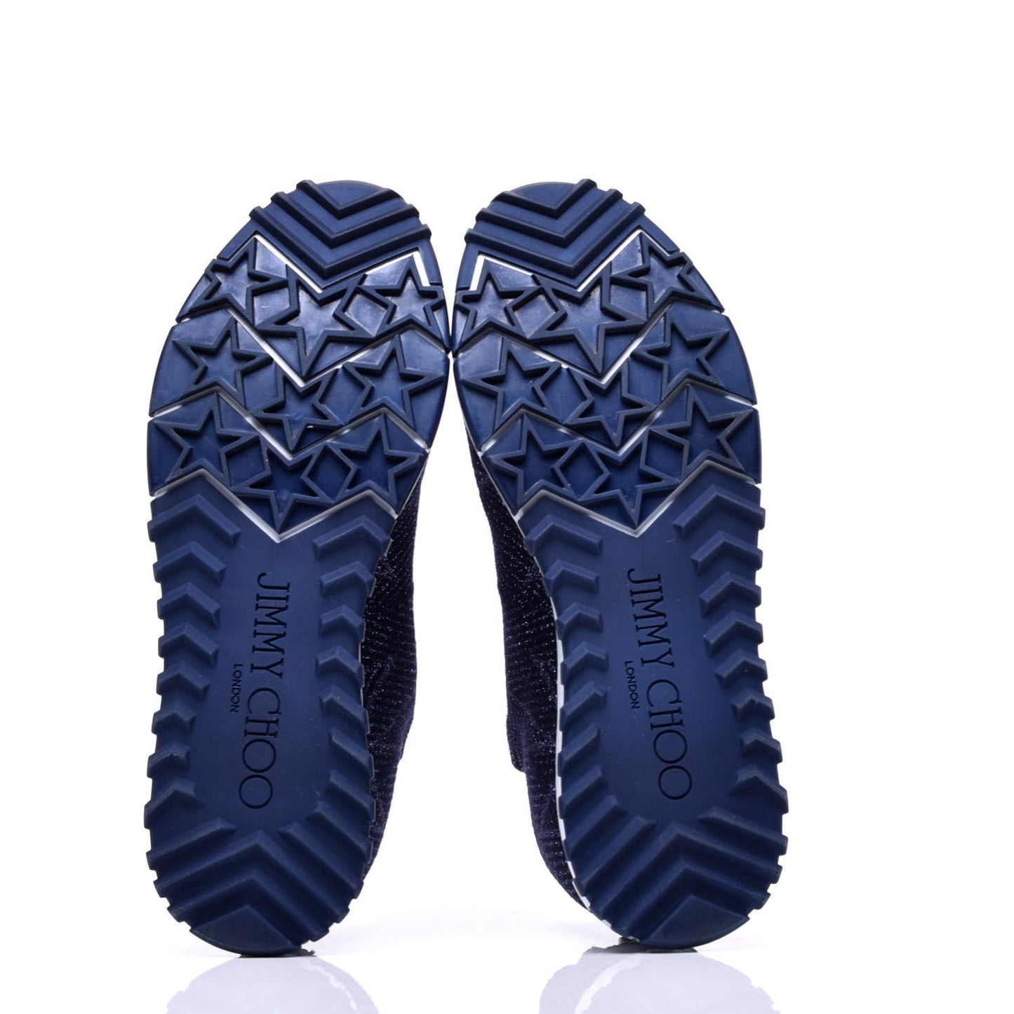 Lurex Knit Norway Sneakers 36.5 Navy