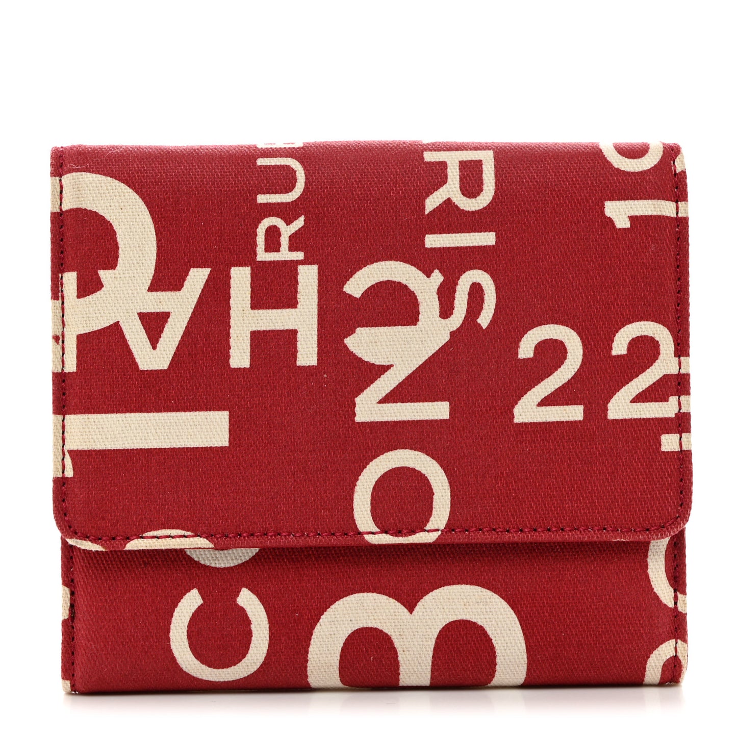 Canvas 31 Rue Cambon By The Sea Wallet Red