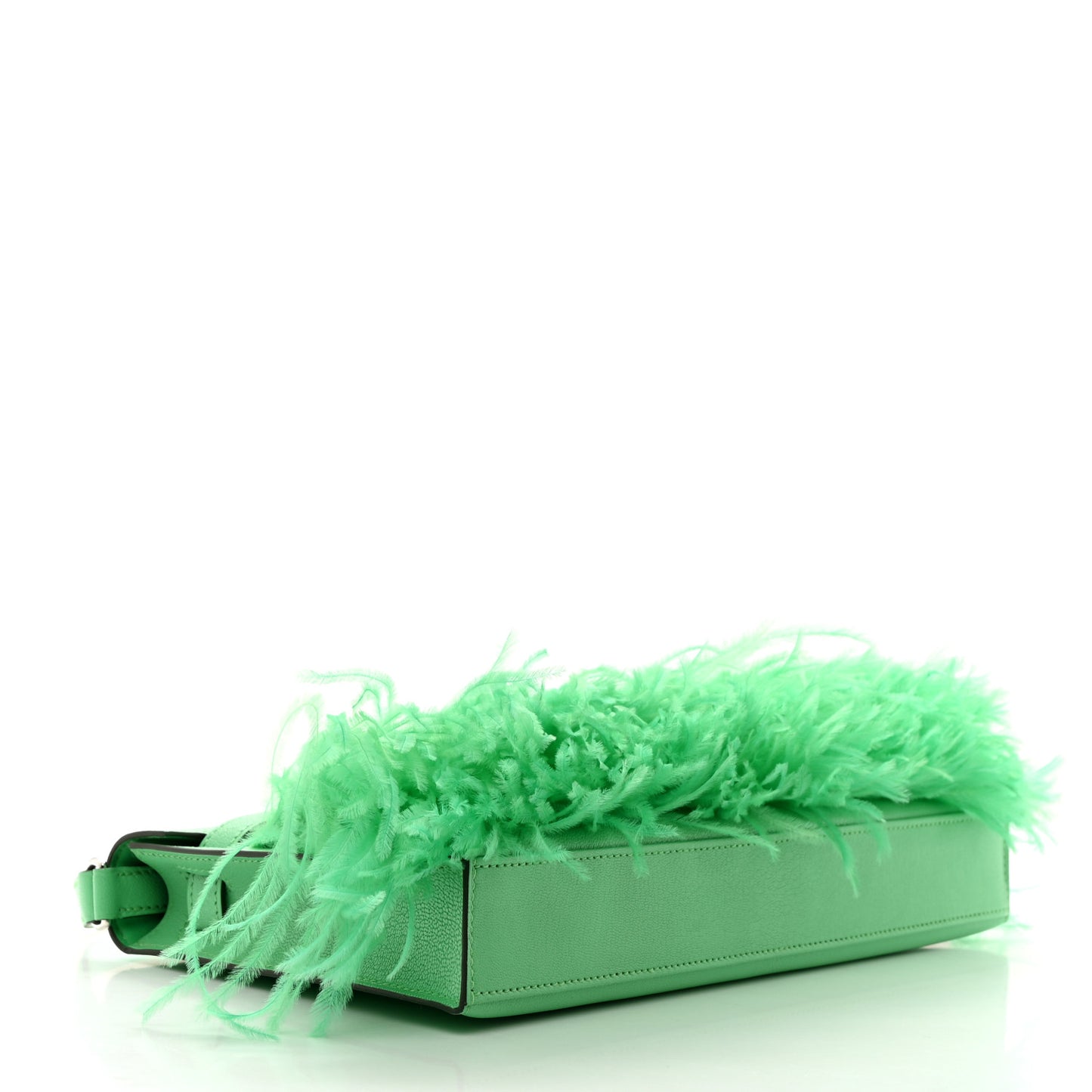 Chevre Ostrich Feather Kelly Elan Vert Comics