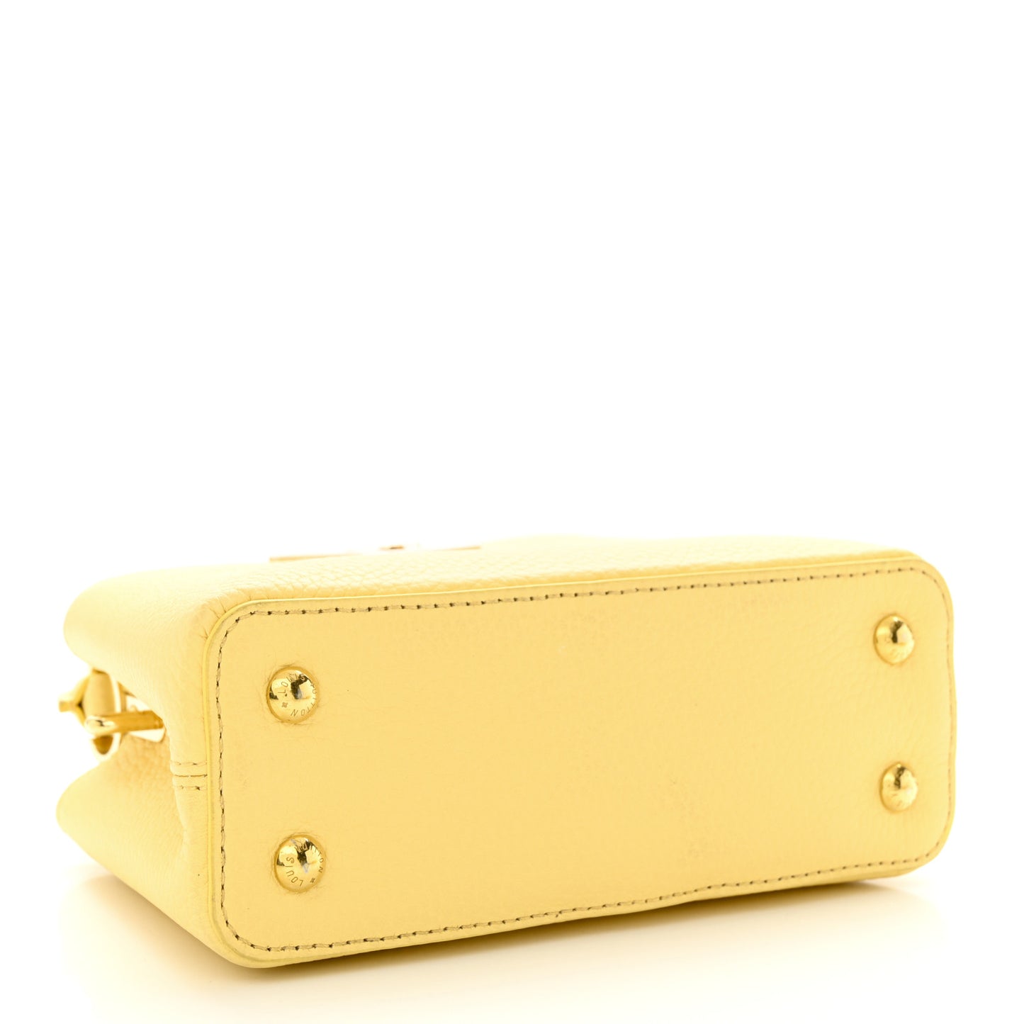 Taurillon Mini Capucines Jaune Plume