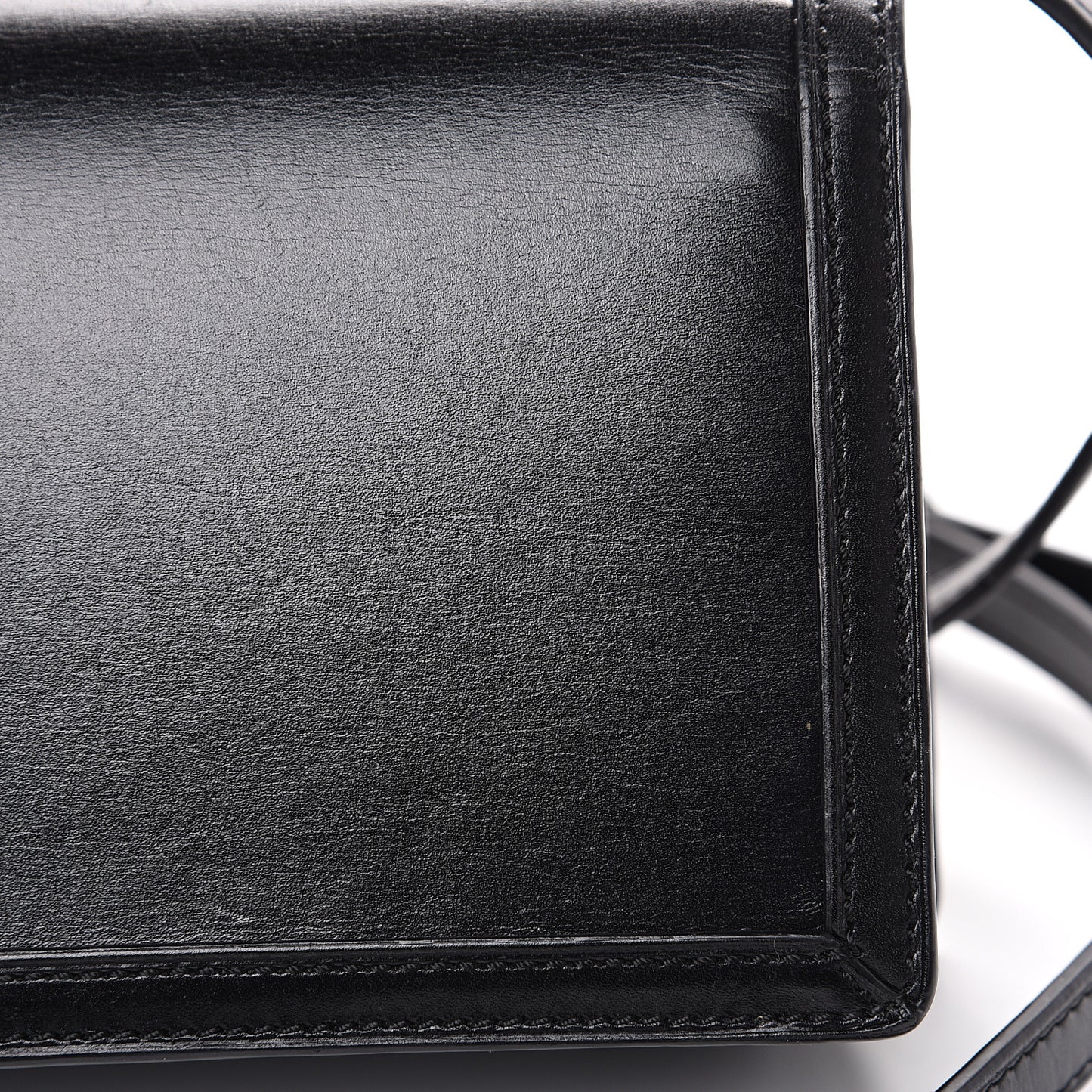 Calfskin Small Barcelona Shoulder Bag Black