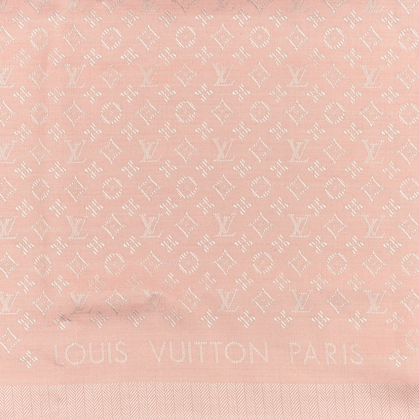 Silk Monogram Evermore Shawl Rose Poudre