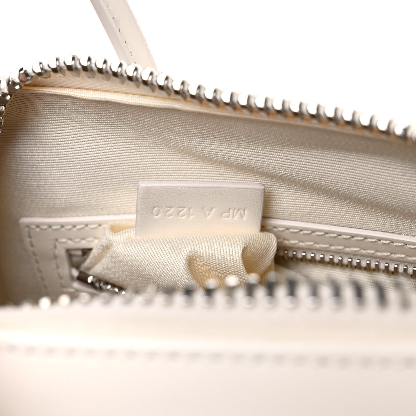 Box Calfskin Mini Lock Antigona Shoulder Bag White