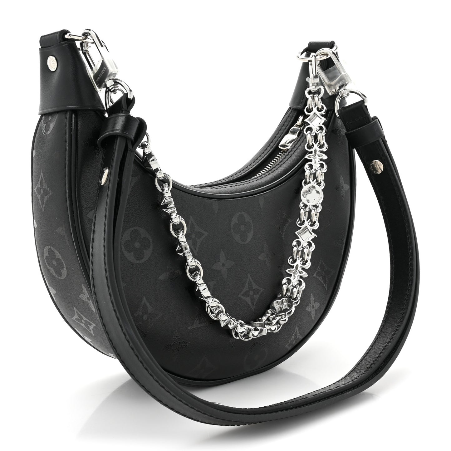 Calfskin Monogram Loop H27 Black