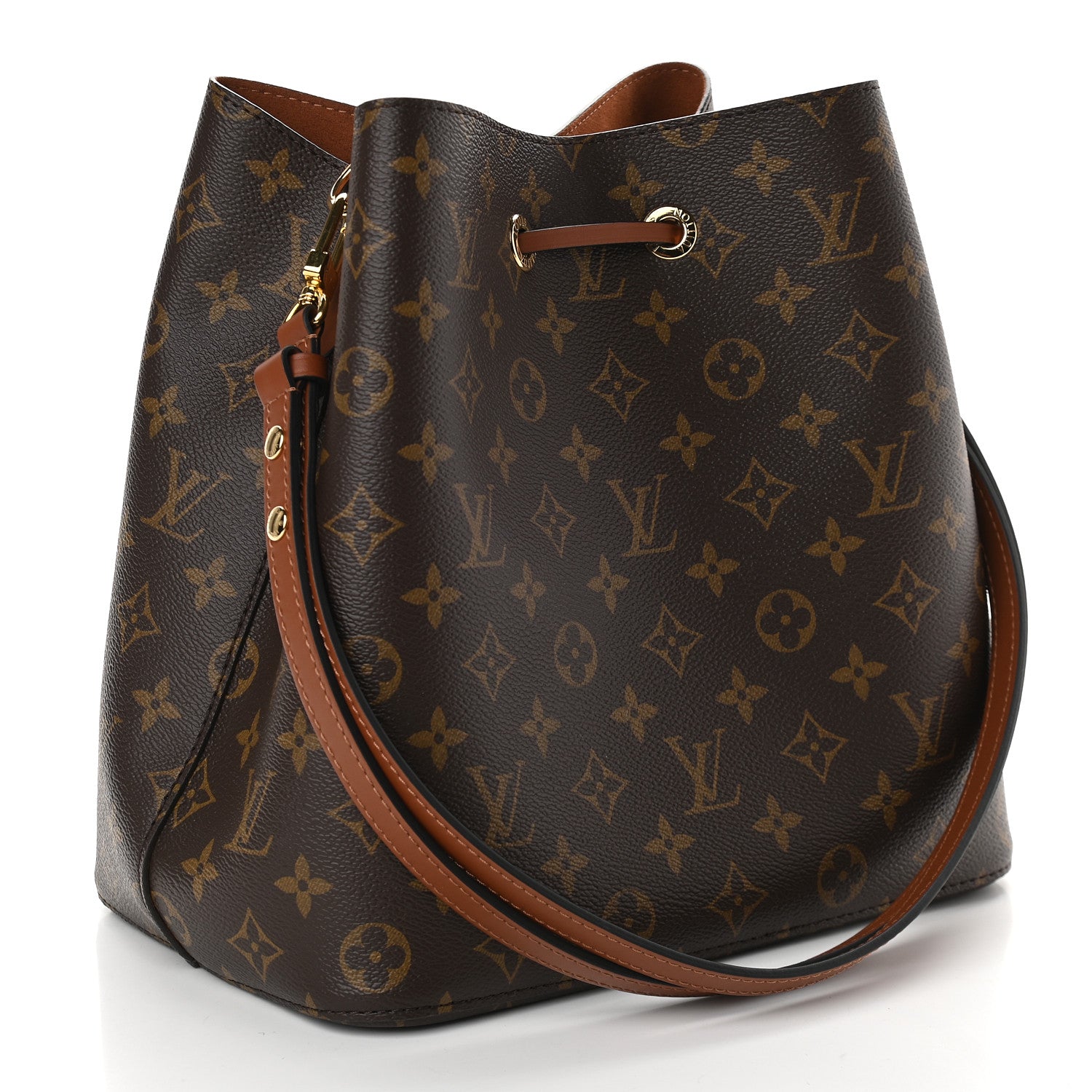Louis Vuitton Monogram Neonoe MM Caramel 3 of 8