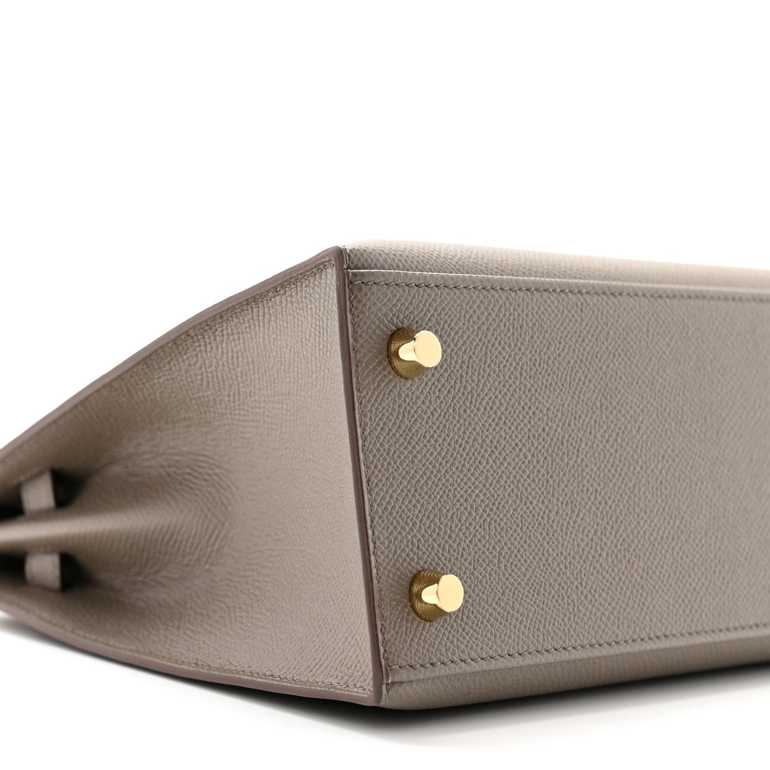 Hermes Epsom Kelly Sellier 25 Etain 9 of 11