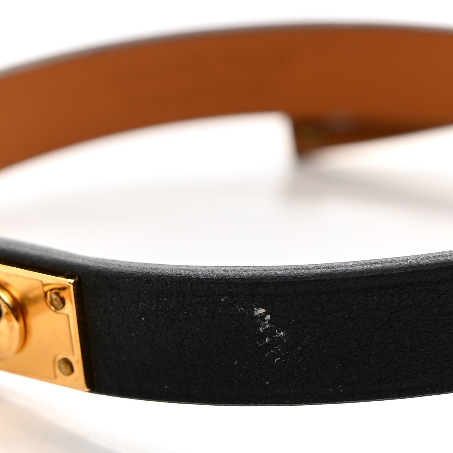 Hermes Box Kelly Double Tour Bracelet T2 Black 7 of 7