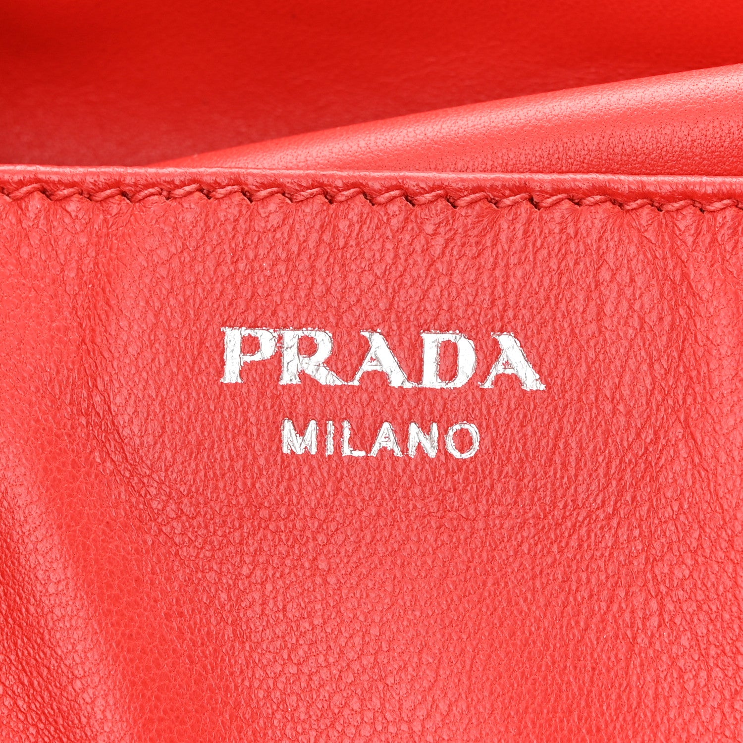 Prada Soft Calfskin Shopping Tote Cammeo Lacca 6 of 14