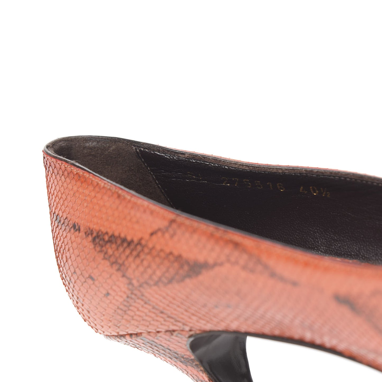 Snakeskin Leopard Print Tribtoo 80 Pumps 40.5 Naturale