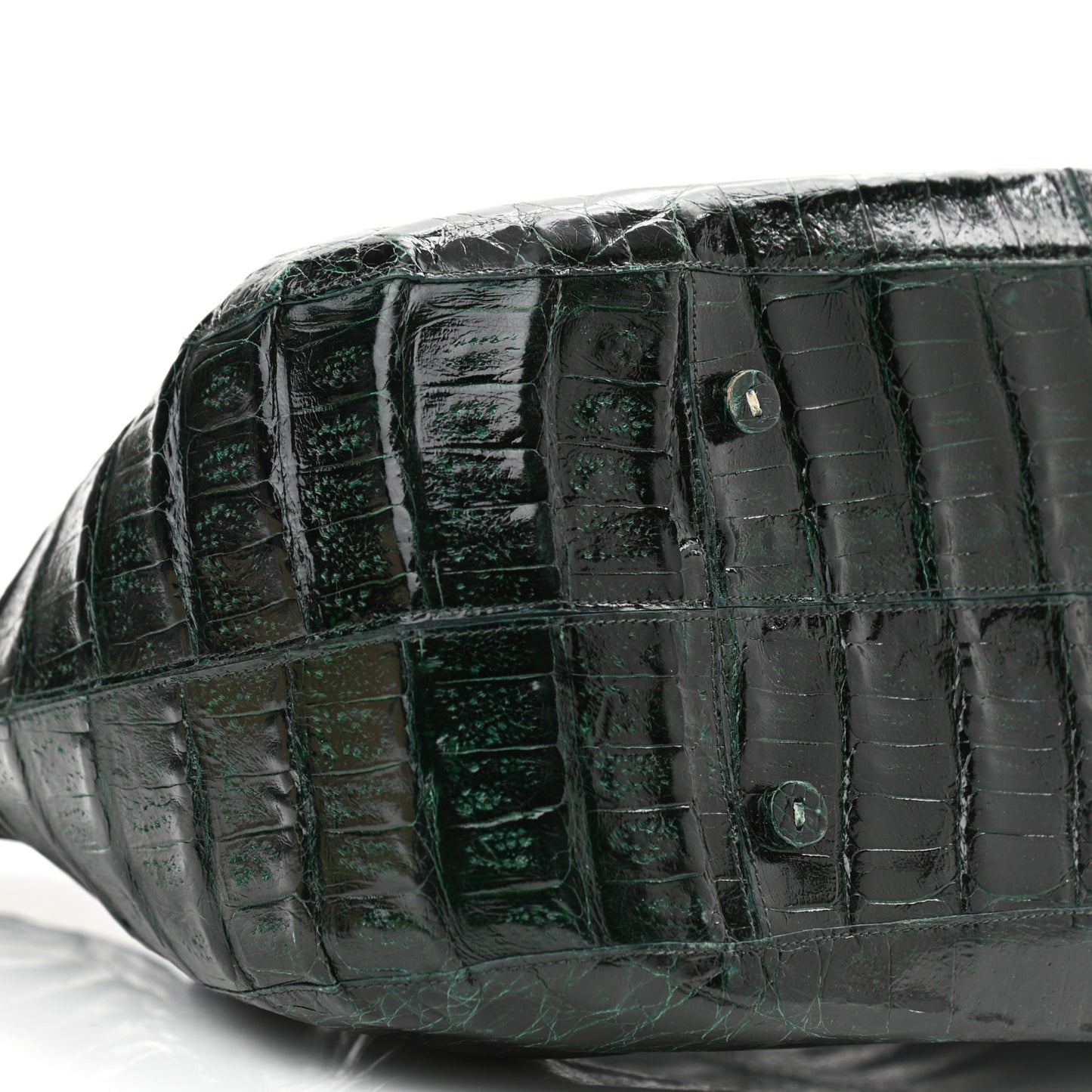 Crocodile Tote Green
