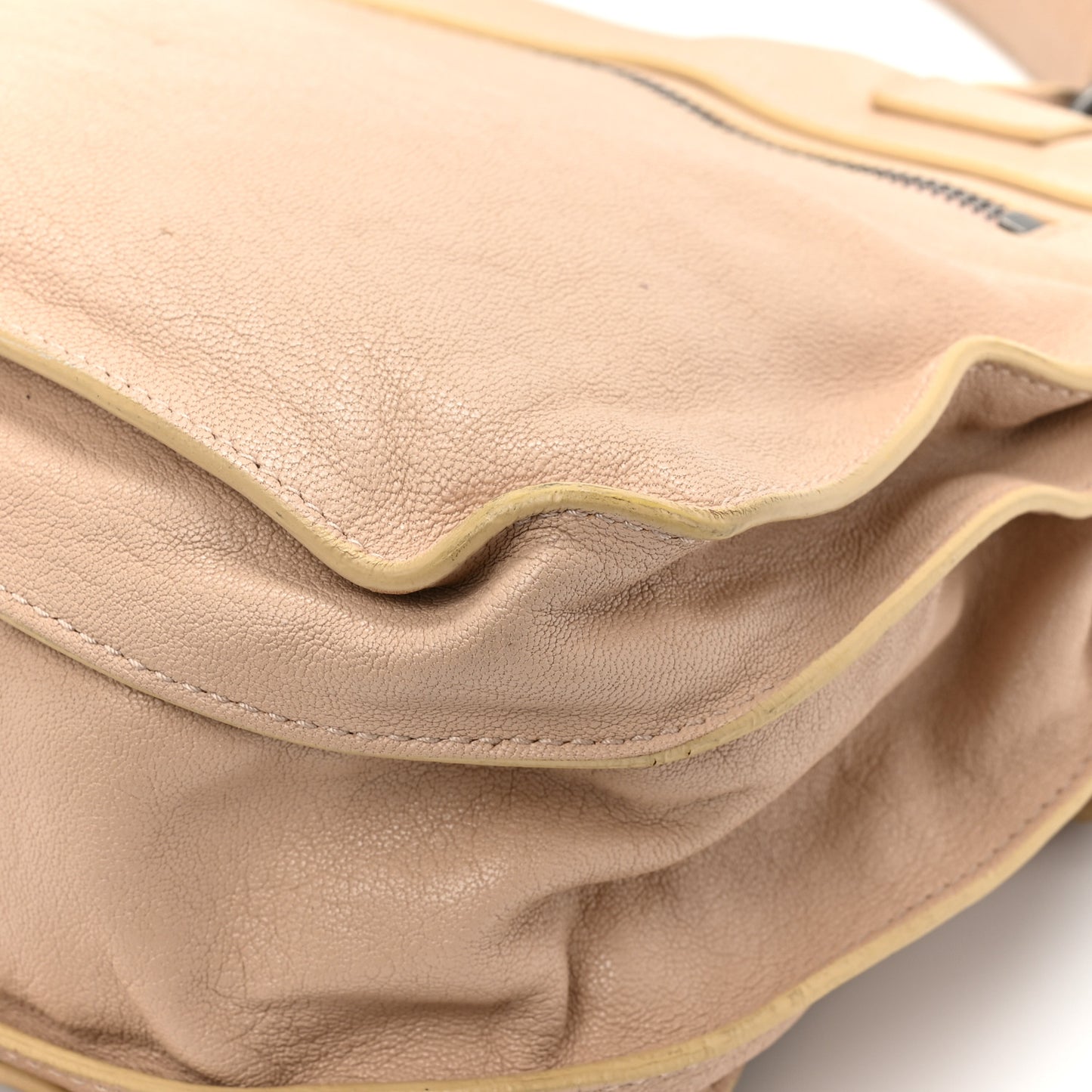 Lambskin Medium PS1 Satchel Nude