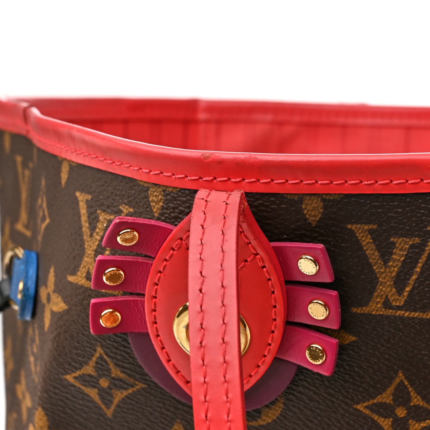 Monogram Totem Neverfull MM Flamingo