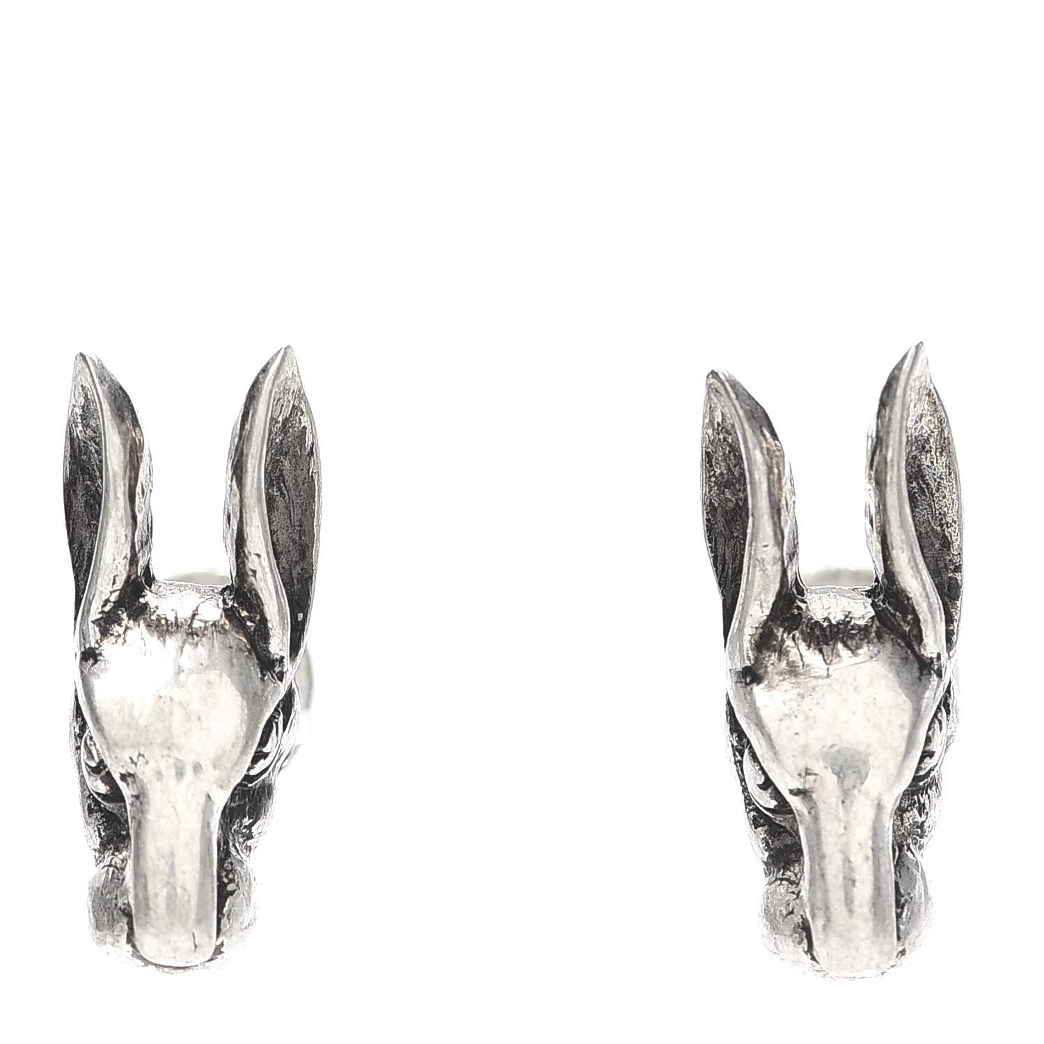 【超希少】GUCCI anger forest ピアス Gucci Sterling Silver Anger Forest Rabbit Earrings 670873