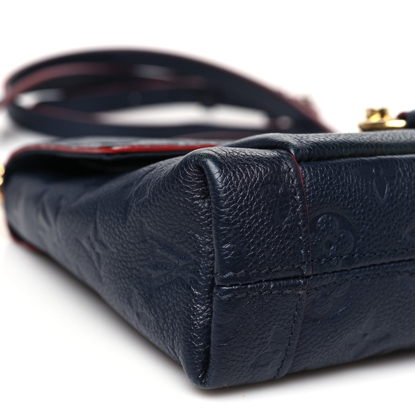 Empreinte Blanche BB Marine Rouge