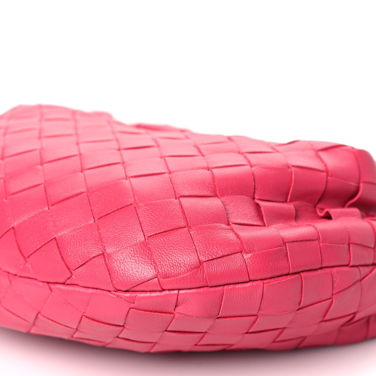 Nappa Intrecciato Mini Jodie Cranberry