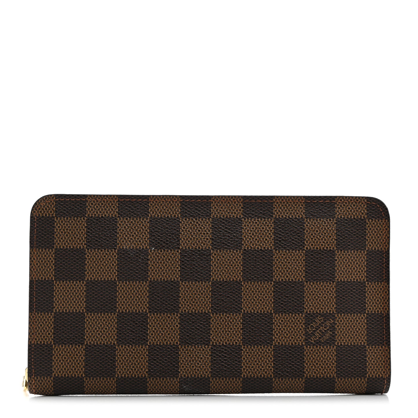 Damier Ebene Porte-Monnaie Zippe Zippy Wallet