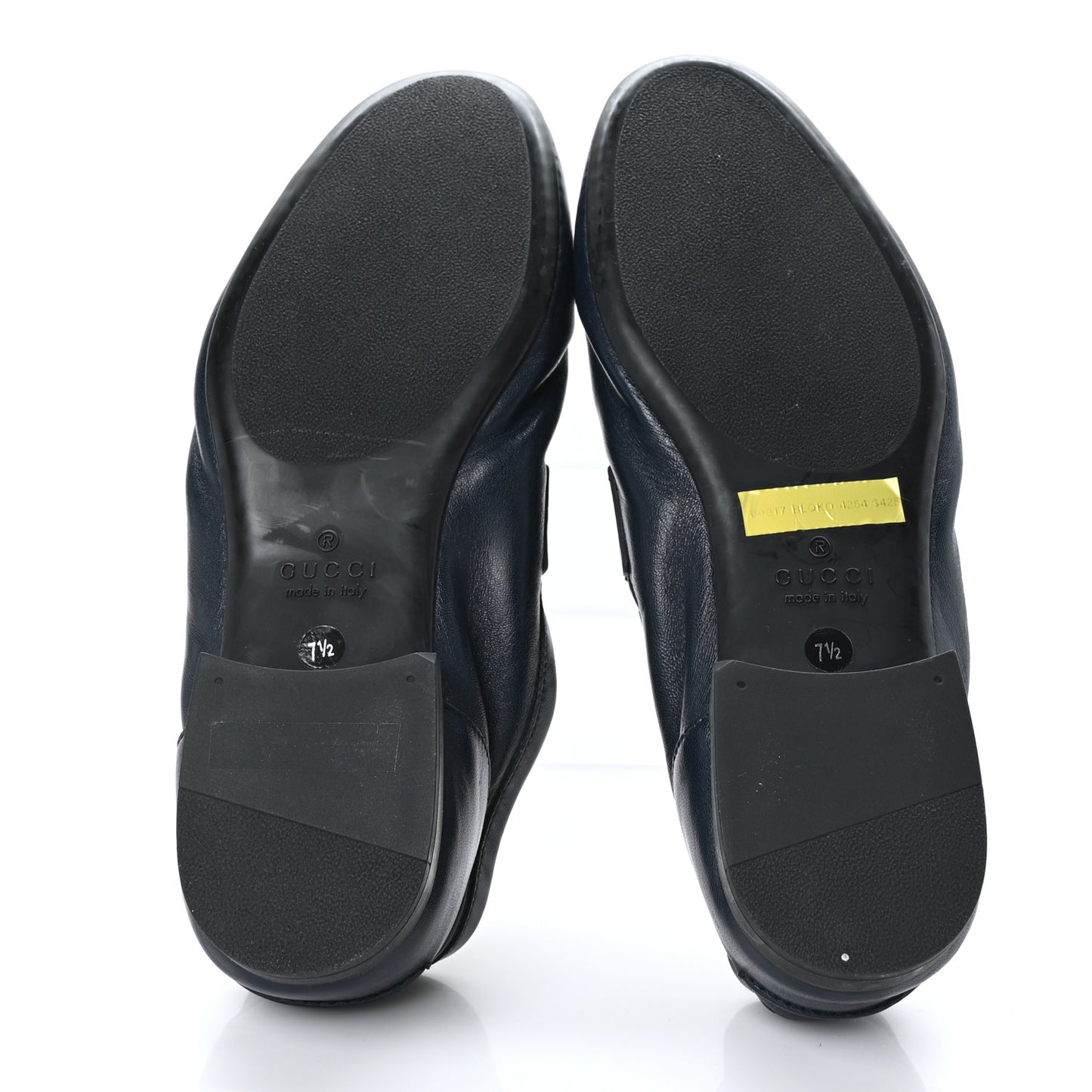 Calfskin Mens Web Driver Loafers 7.5 Navy