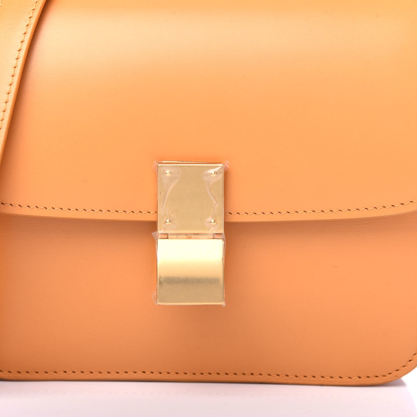 Box Calfskin Teen Classic Box Flap Bag Calendula
