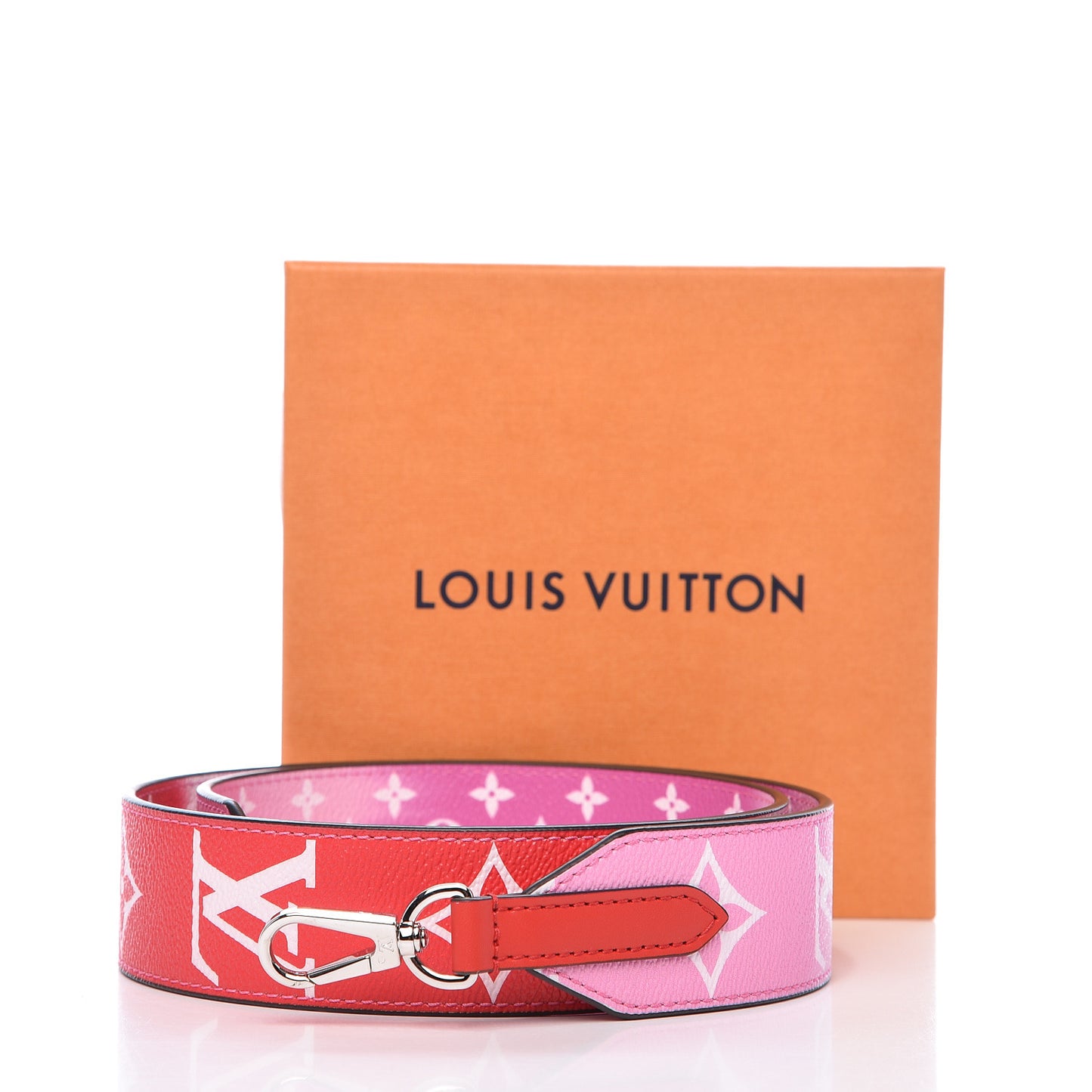 Monogram Escale Bandouliere Shoulder Strap Rouge