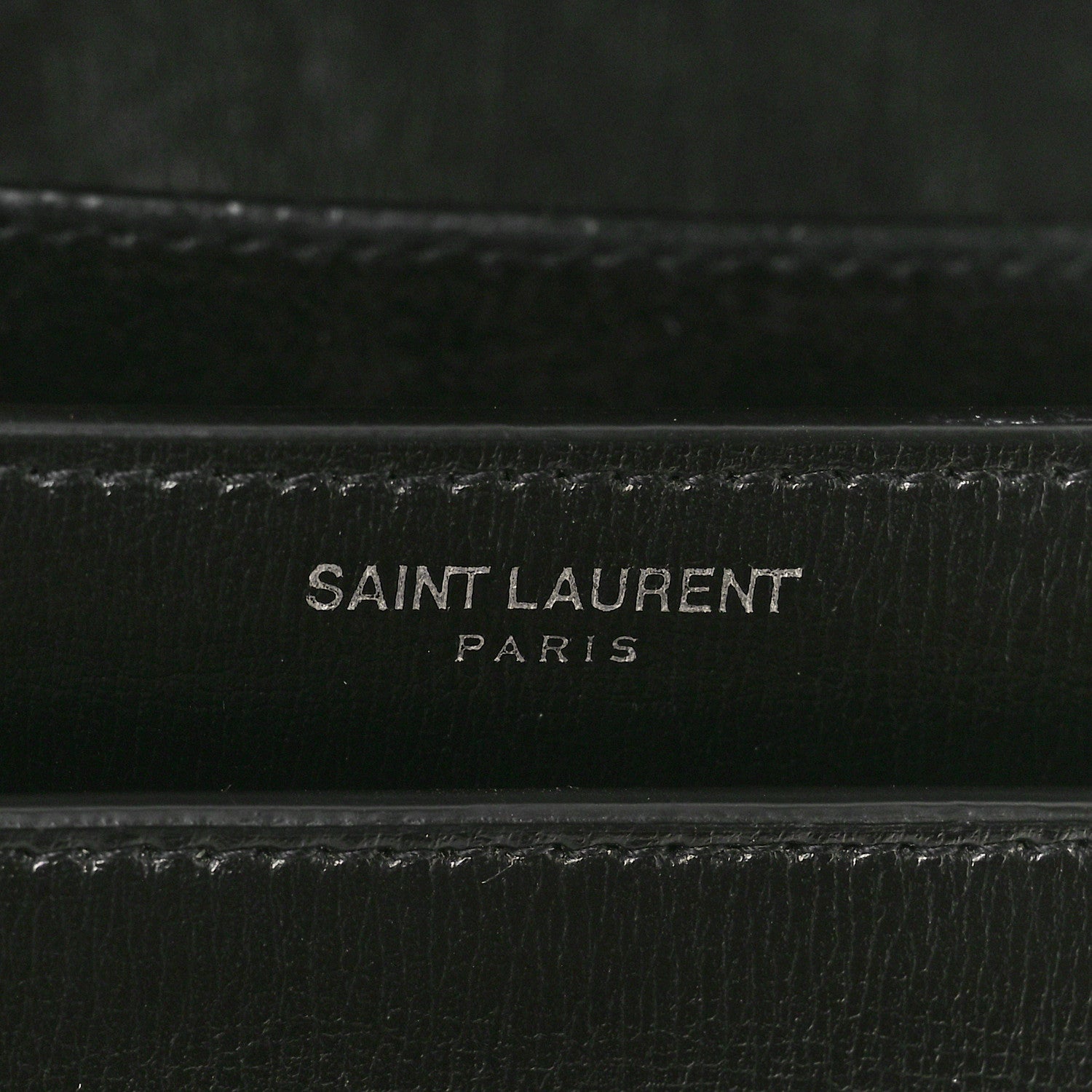 Saint Laurent Calfskin Medium Monogram Sunset Black 7 of 11