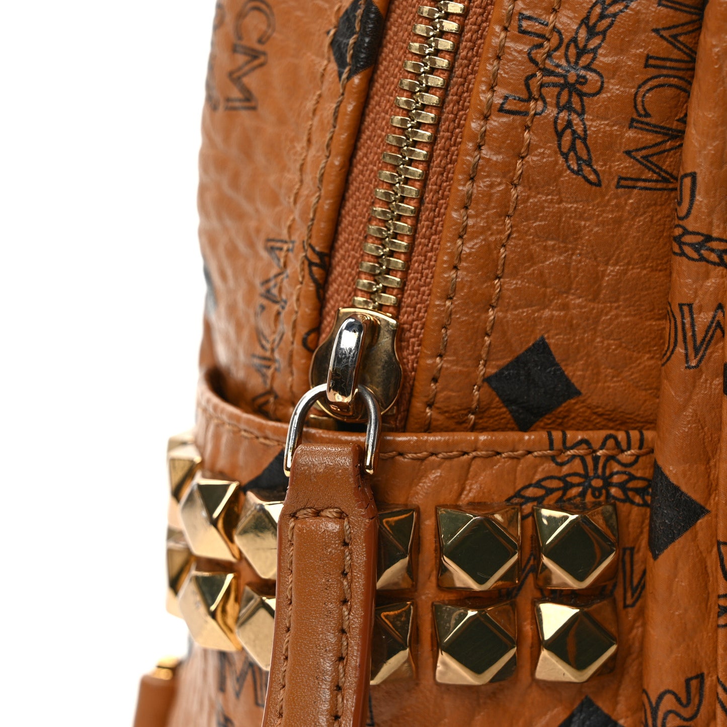 Visetos Side Stud X-Mini Stark Bebe Boo Backpack Cognac