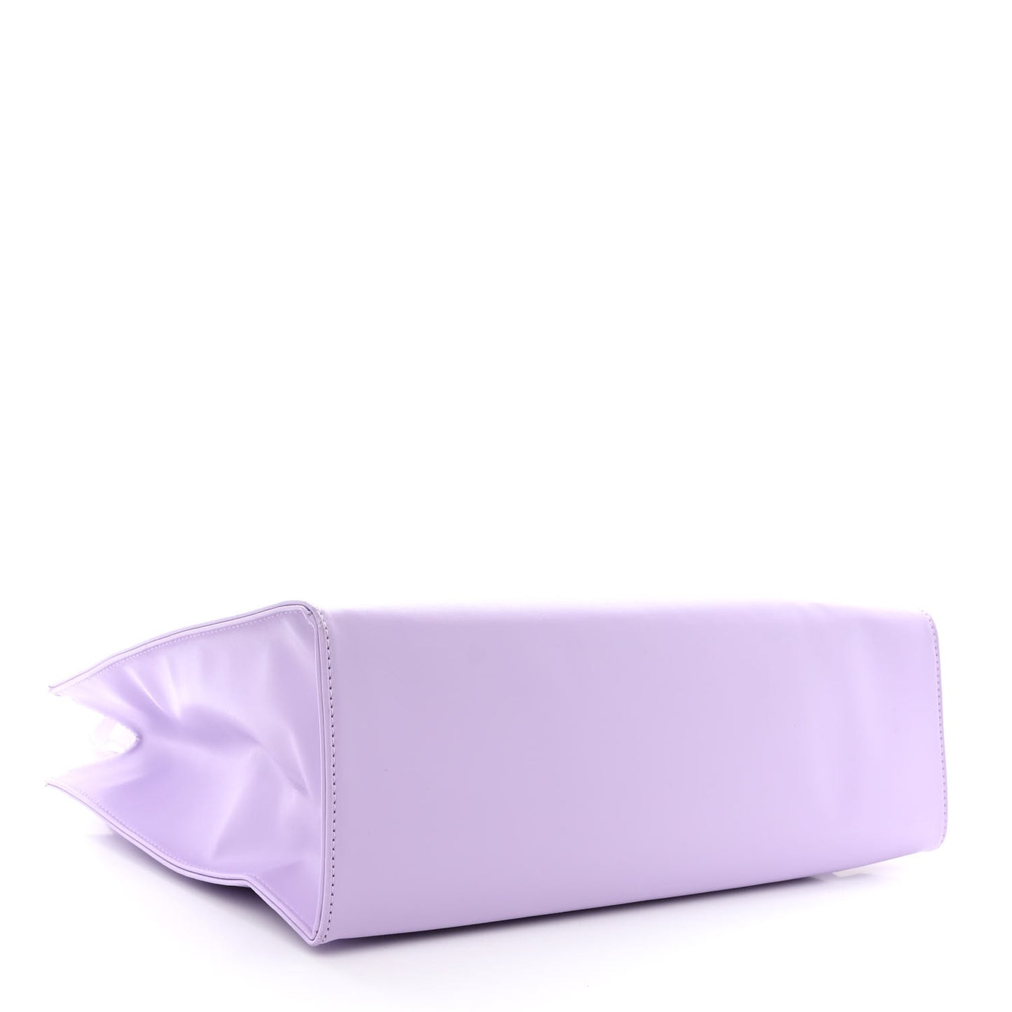 Vegan Leather Medium Shopping Bag Lavender