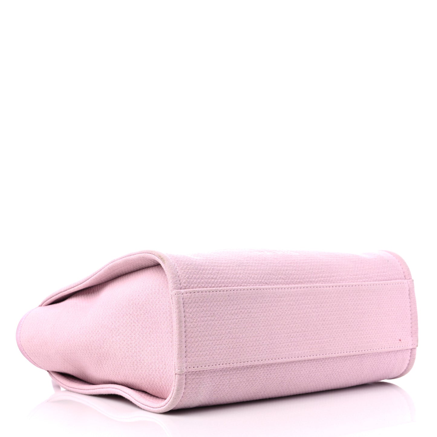 Mixed Fibers Small Deauville Tote Dark Pink