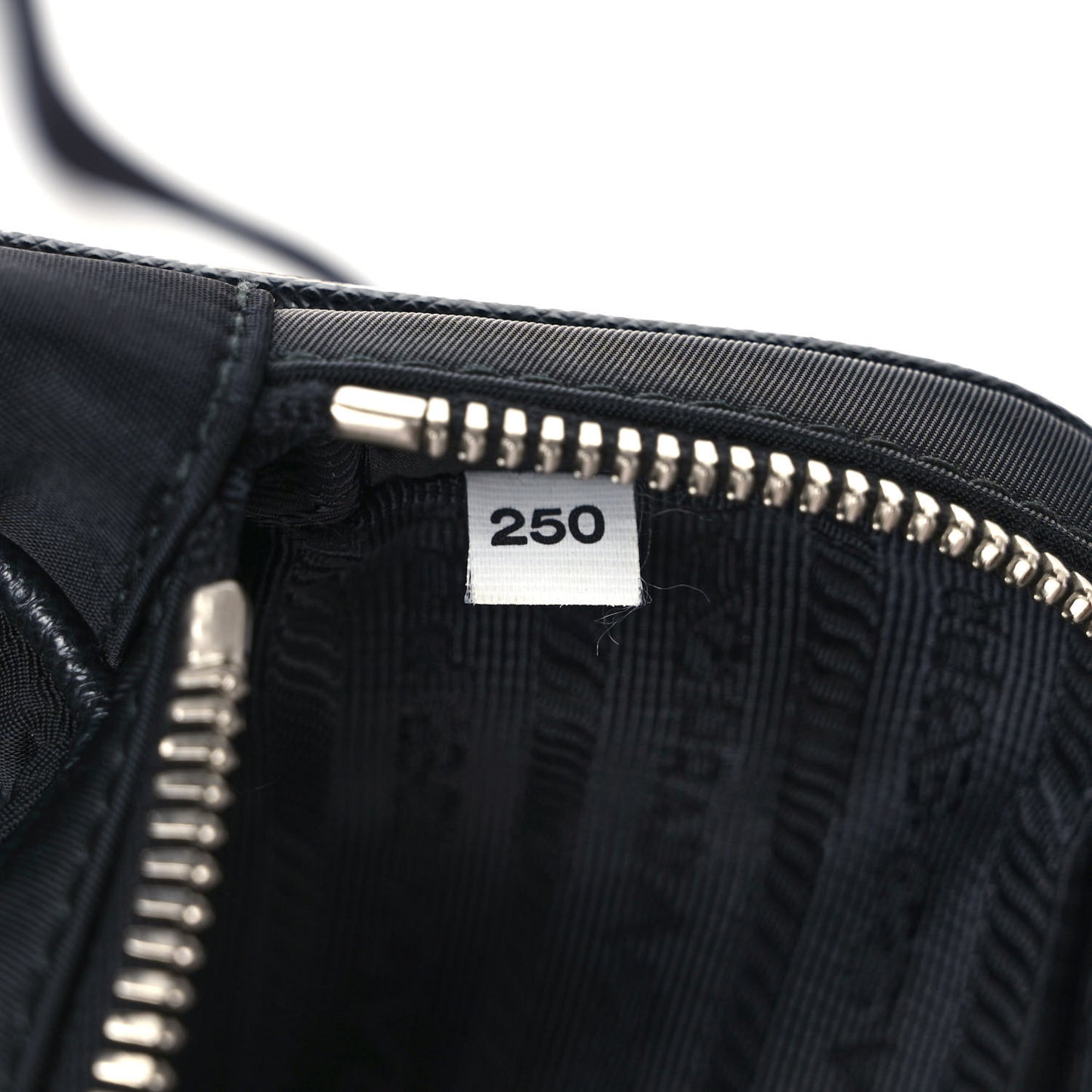 Re-Nylon Saffiano Belt Bag Black Yellow