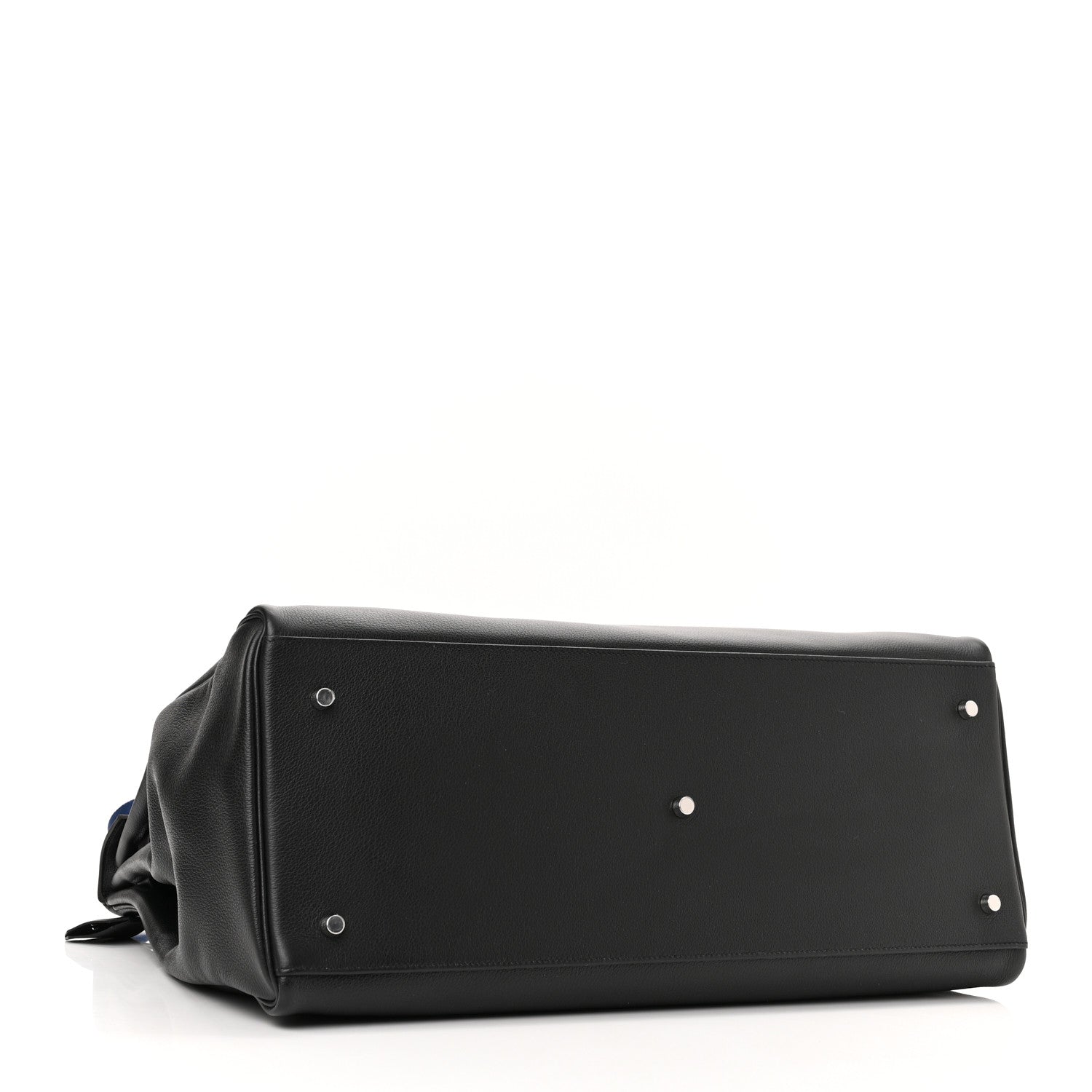 Hermes Taurillon Novillo Voyage Kelly 50 Black 3 of 9