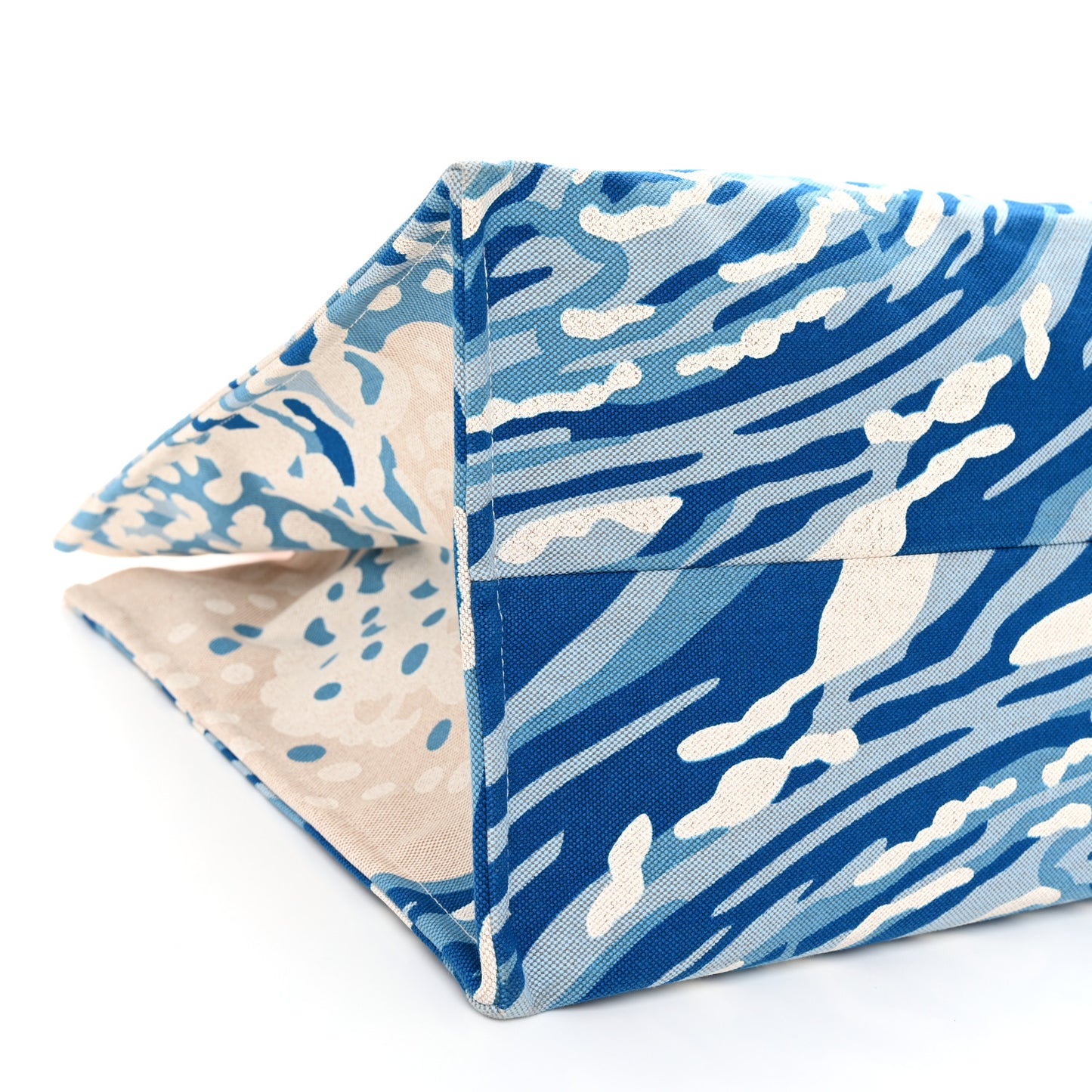 Canvas Wave Beach Bag