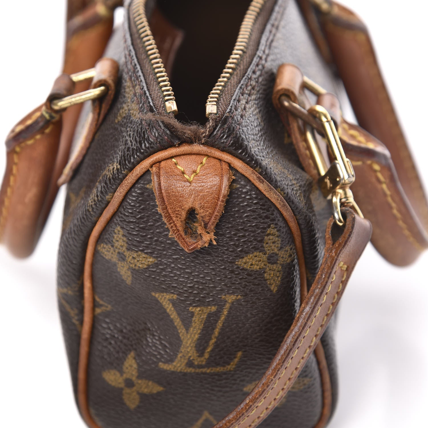 Louis Vuitton Monogram Mini Sac HL Speedy 9 of 15