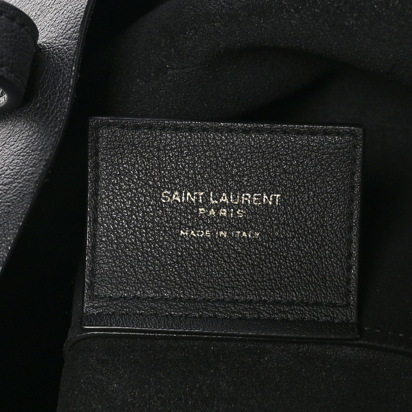 Calfskin Large Shopping Tote Black