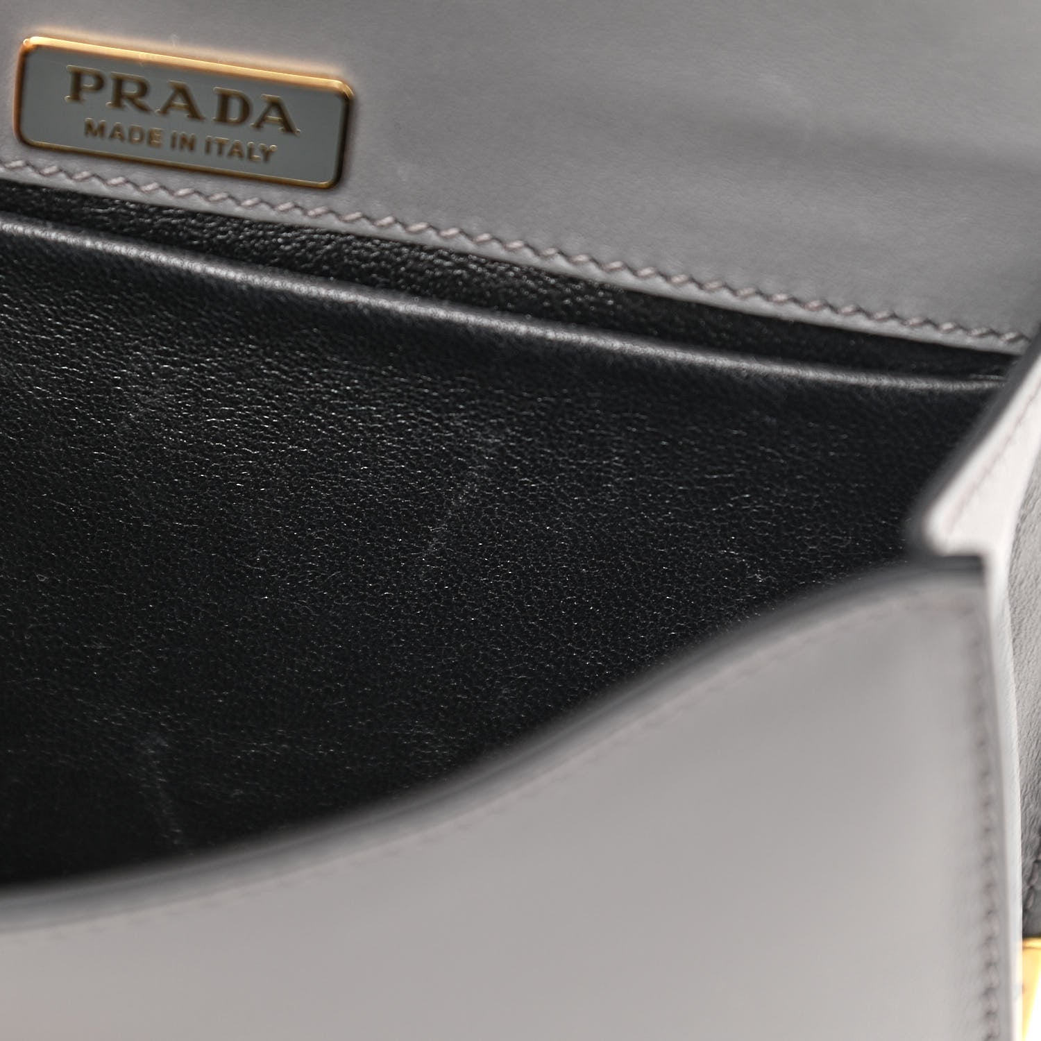 Prada City Calf Saffiano Cahier Bag Marmo 10 of 11