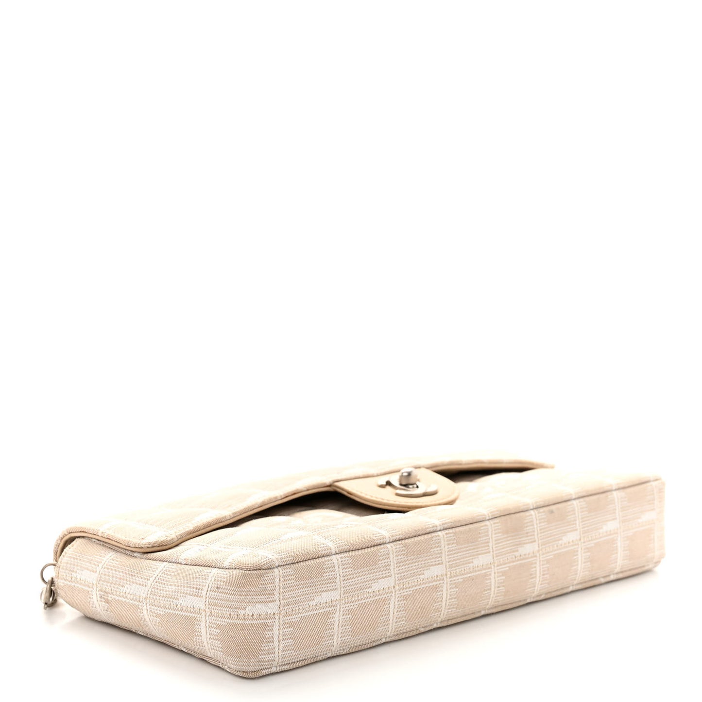 Nylon Travel East West Flap Beige