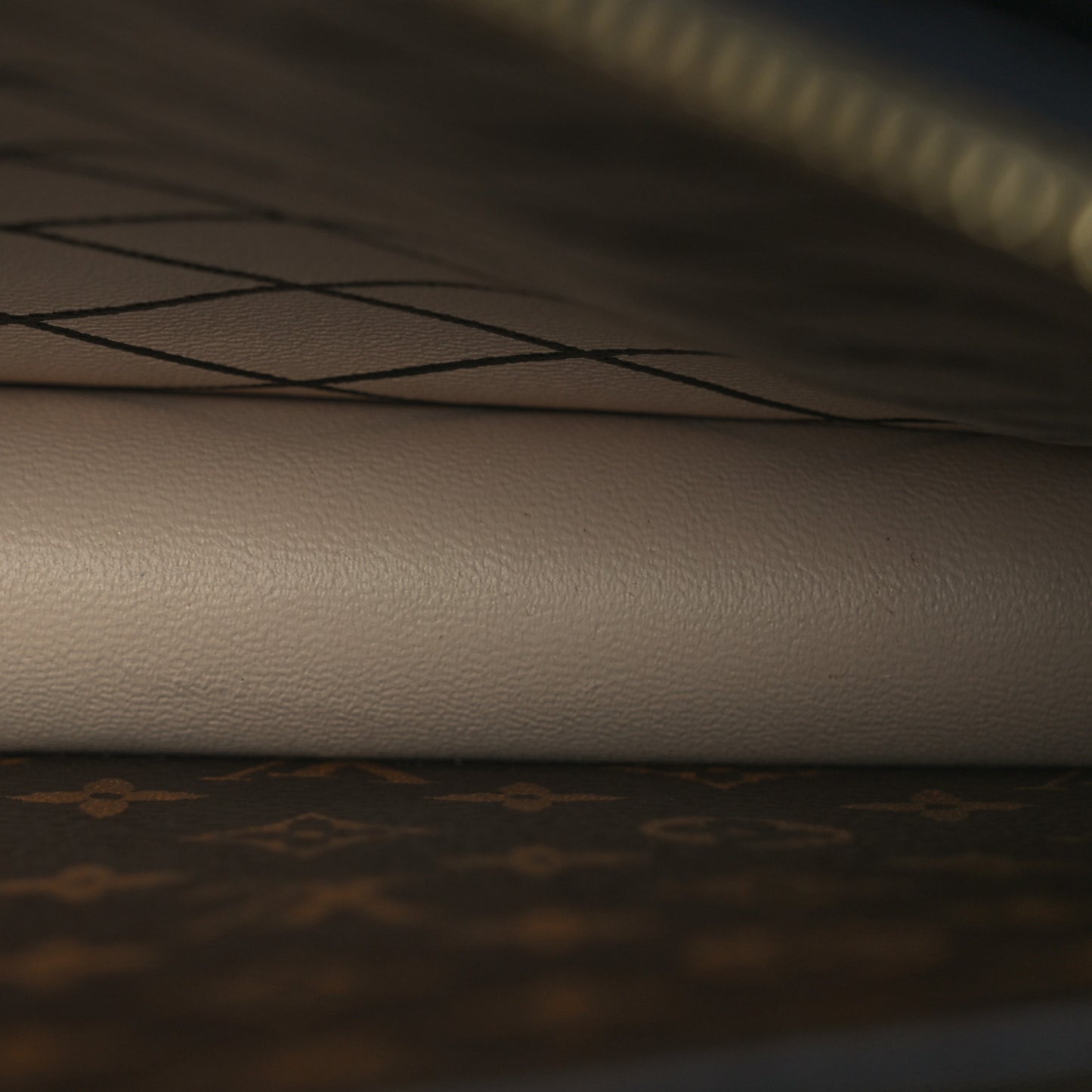 Reverse Monogram Trunk Clutch